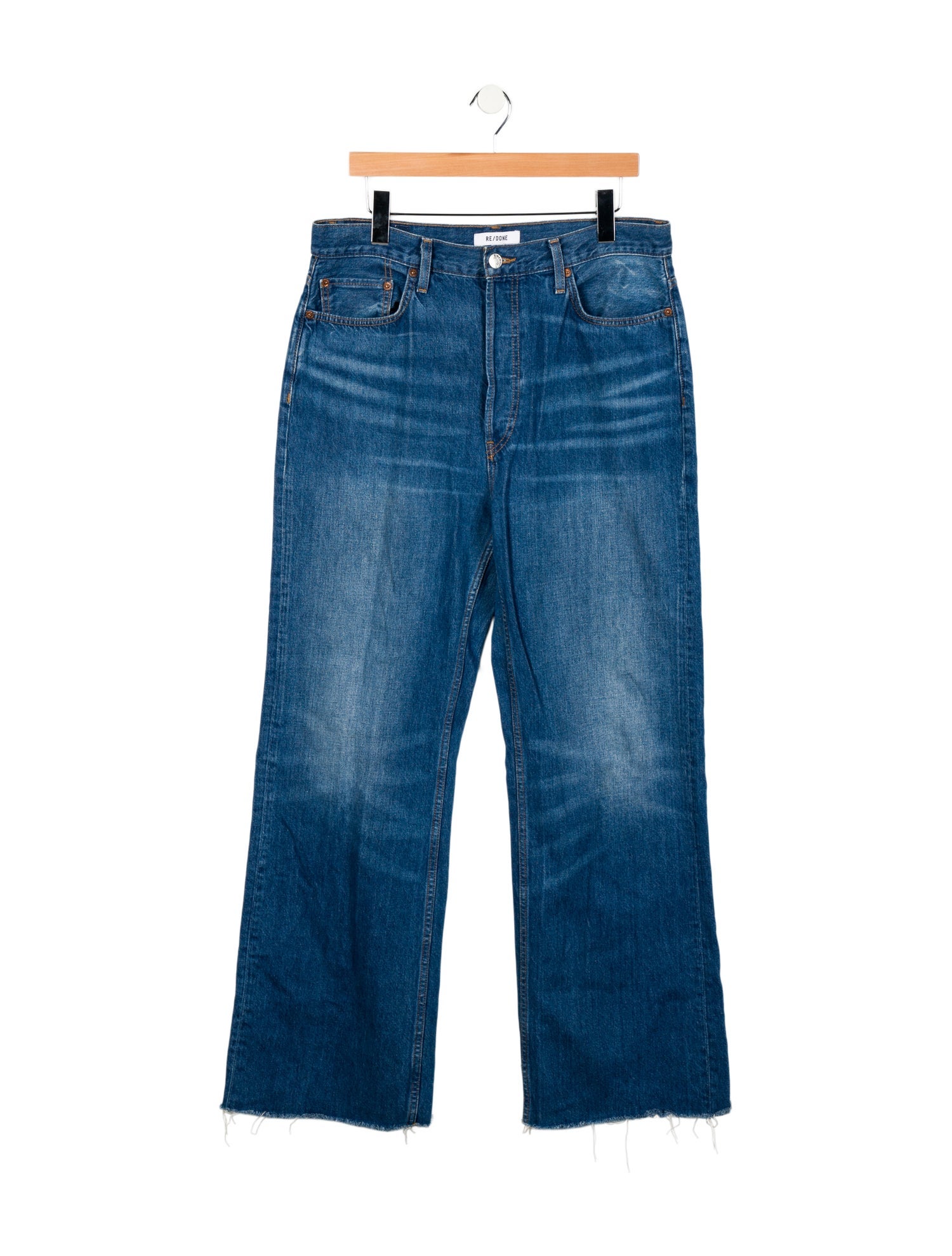 RE/DONE High-Rise Wide Leg Jeans