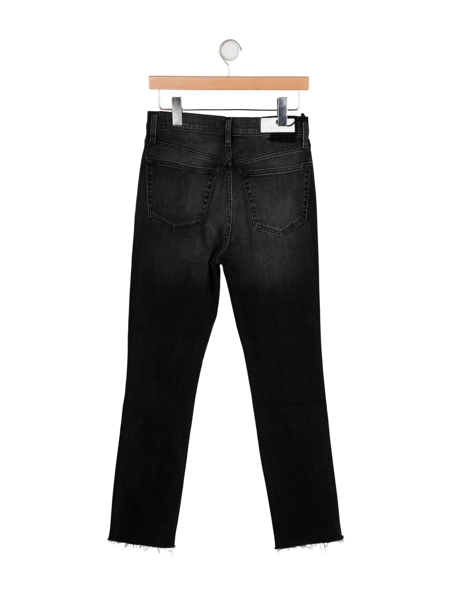RE/DONE High-Rise Straight Leg Jeans