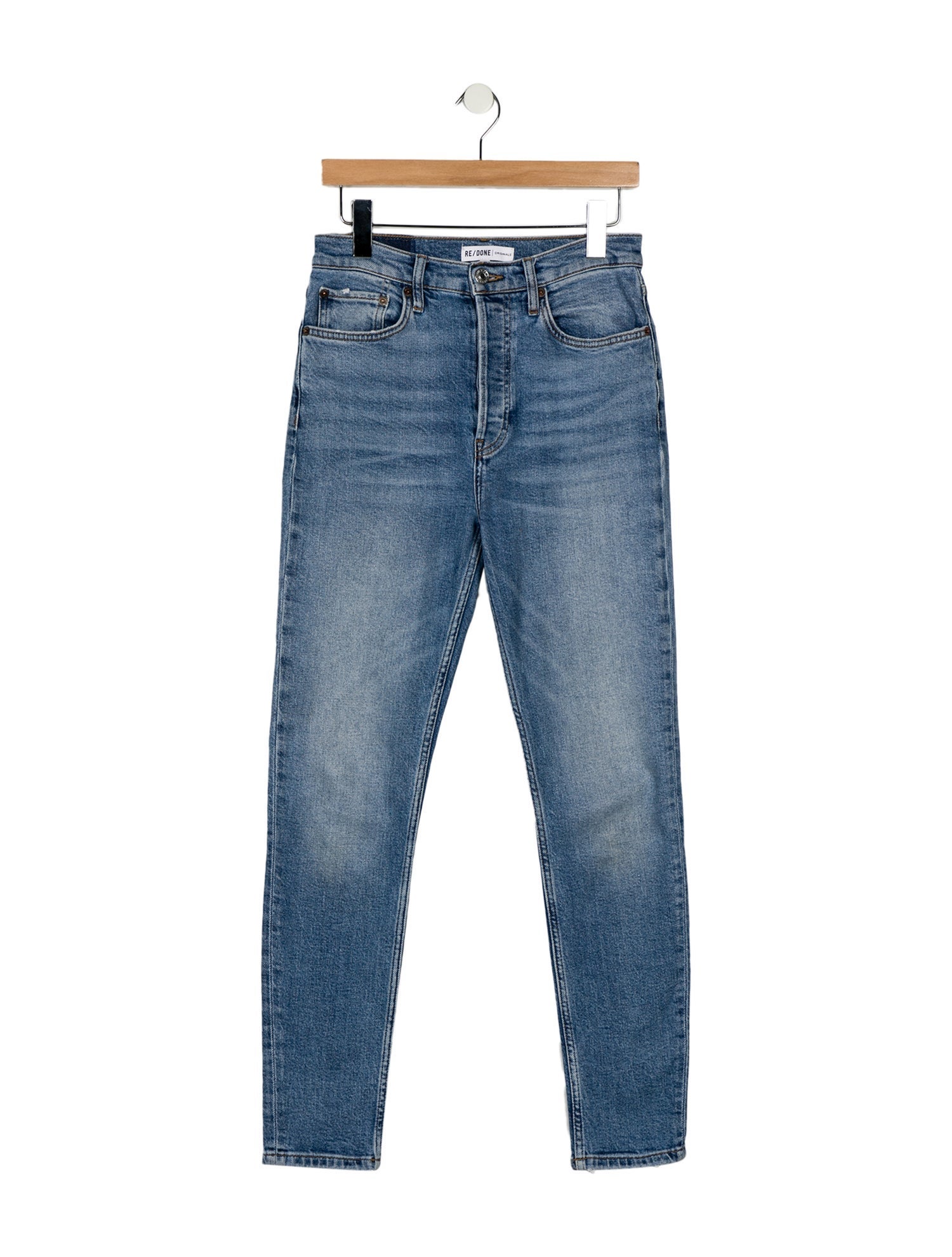 RE/DONE High-Rise Skinny Leg Jeans