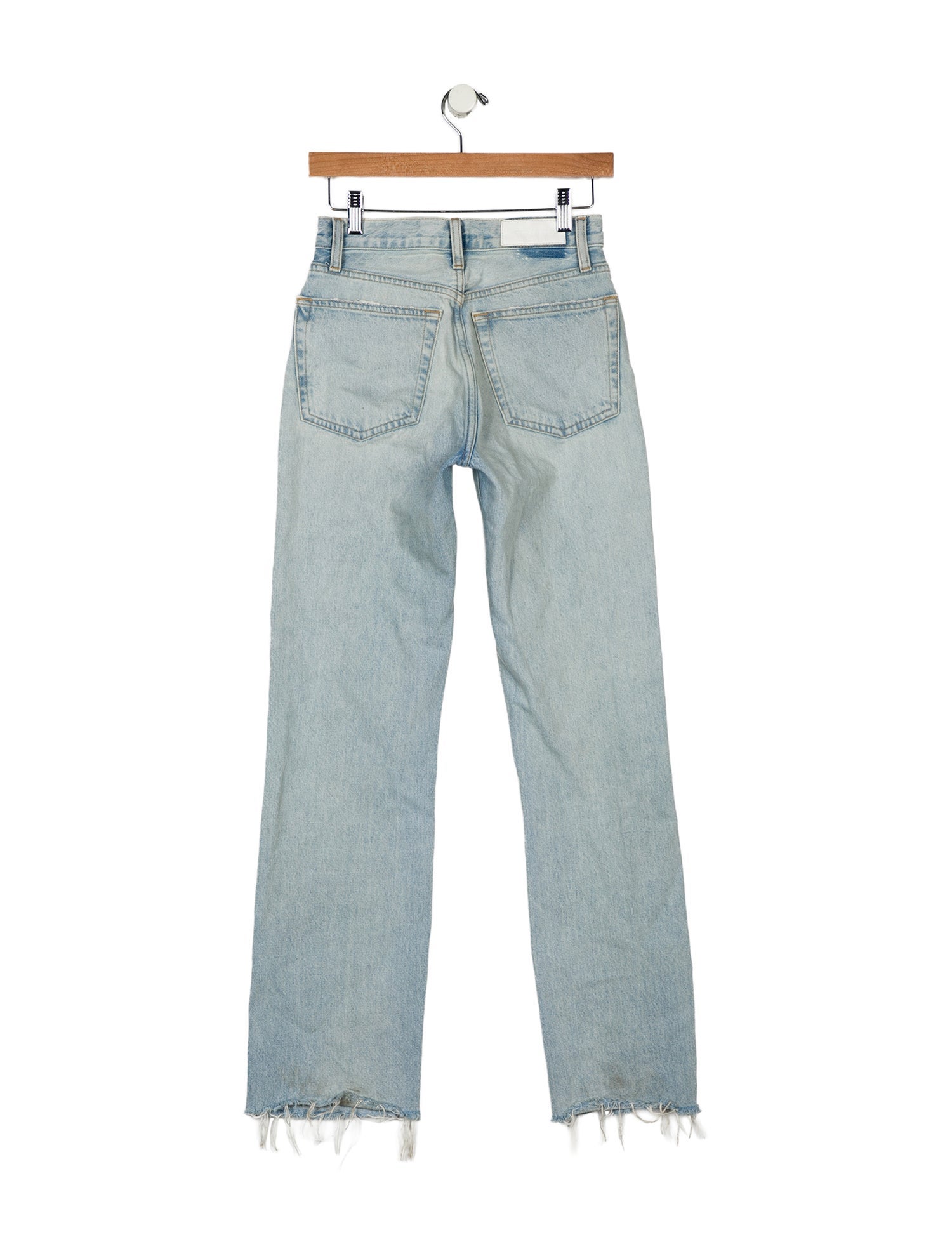 RE/DONE Mid-Rise Straight Leg Jeans