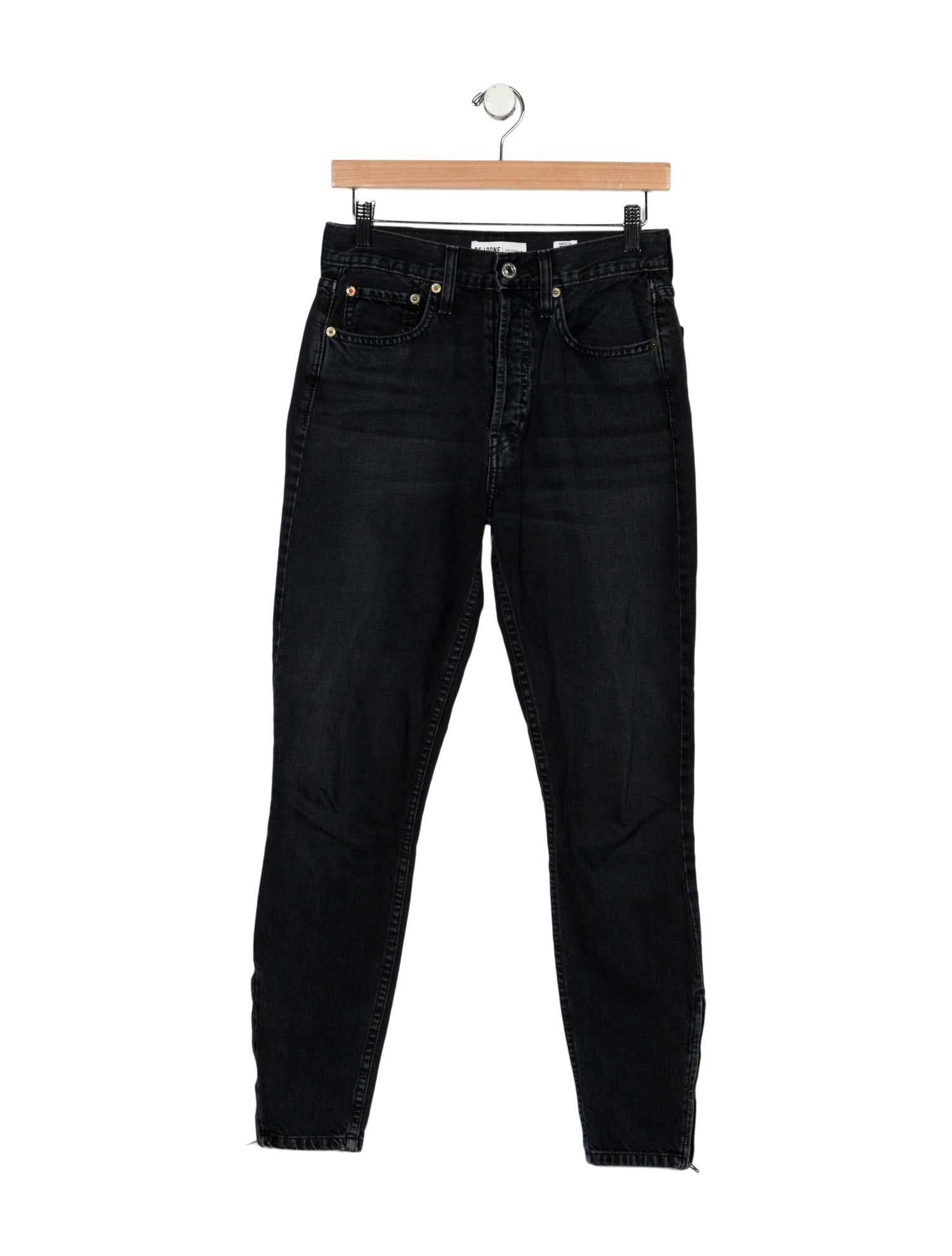 RE/DONE Mid-Rise Skinny Leg Jeans