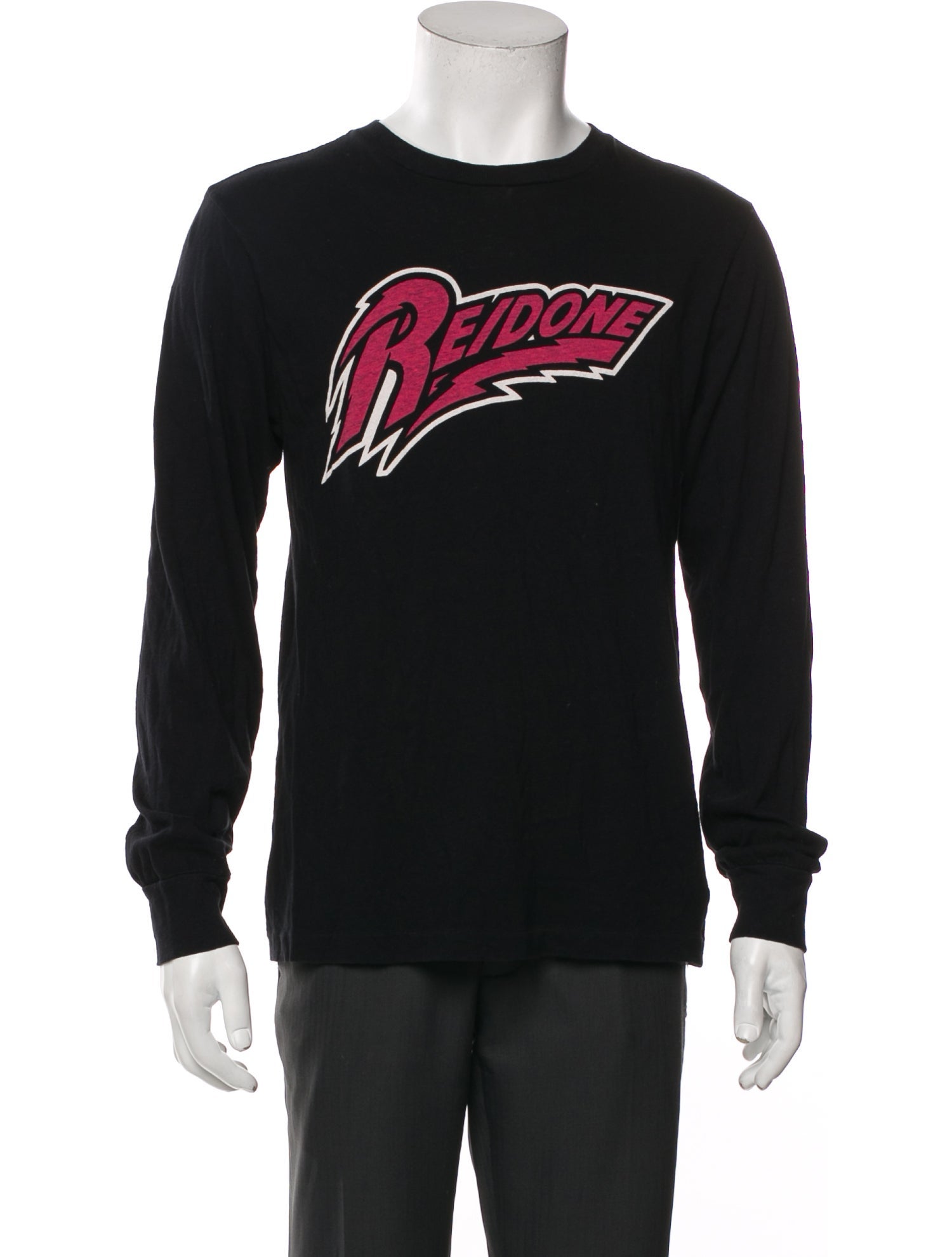 RE/DONE Graphic Print Crew Neck T-Shirt