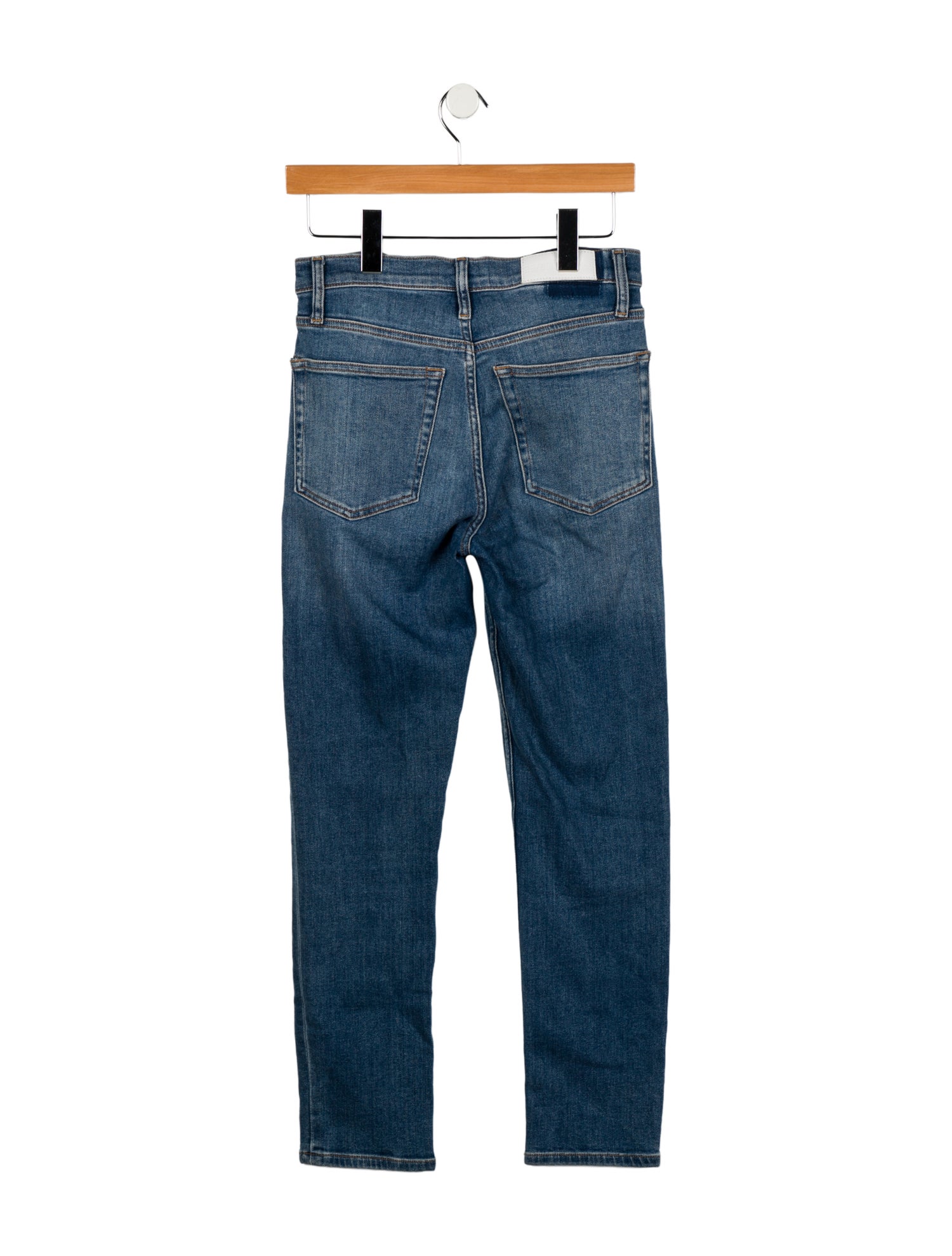 RE/DONE High-Rise Skinny Leg Jeans