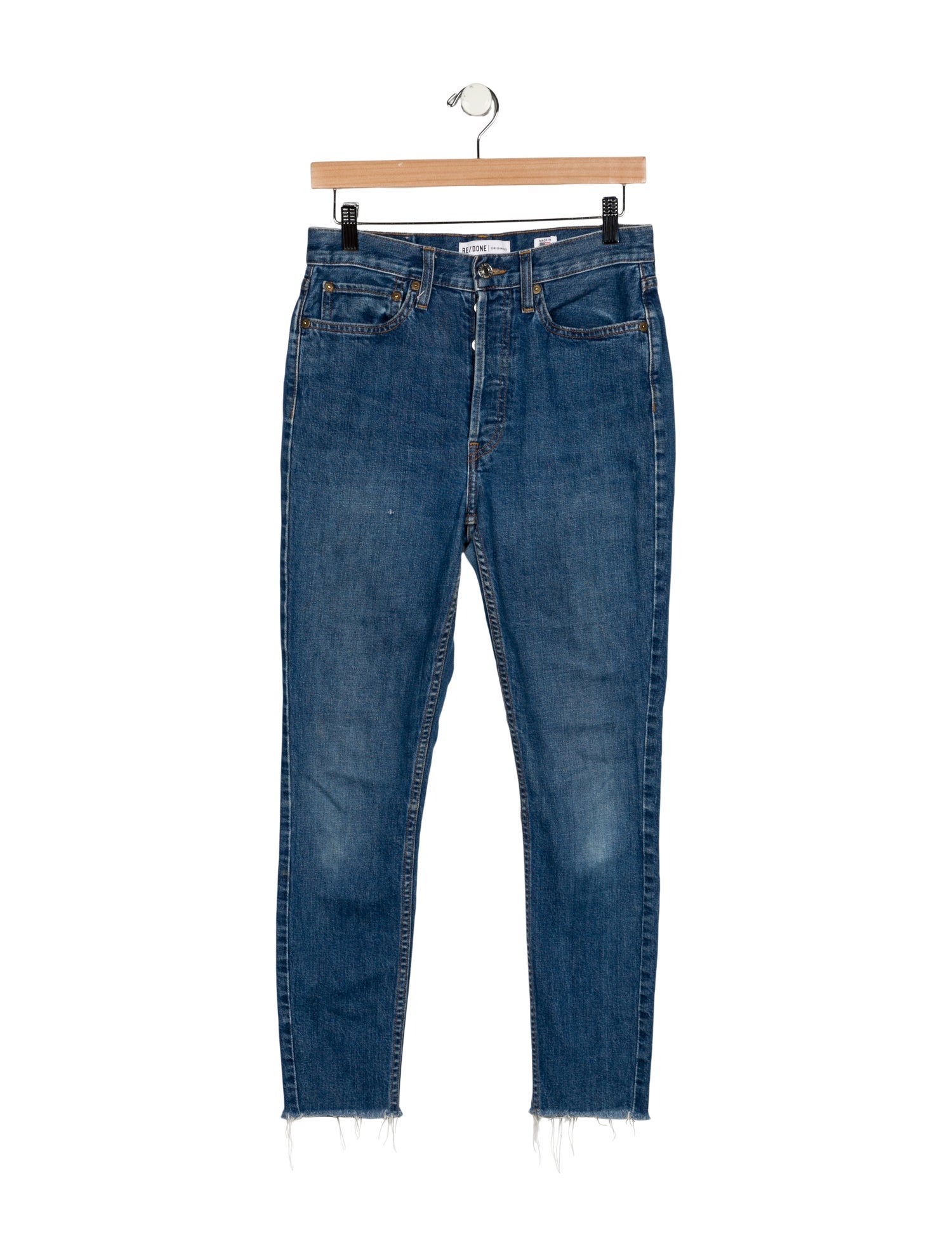 RE/DONE Mid-Rise Skinny Leg Jeans