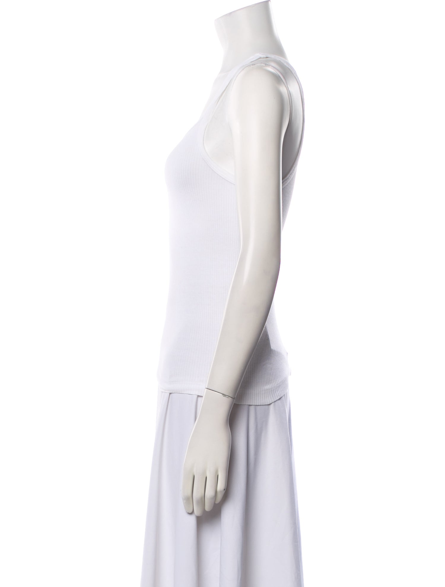 RE/DONE Scoop Neck Sleeveless Top