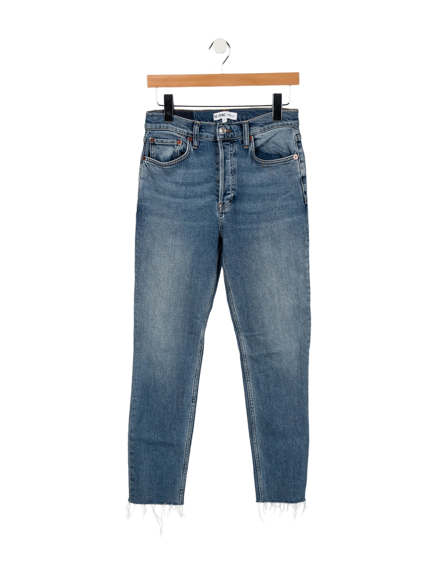 RE/DONE High-Rise Skinny Leg Jeans