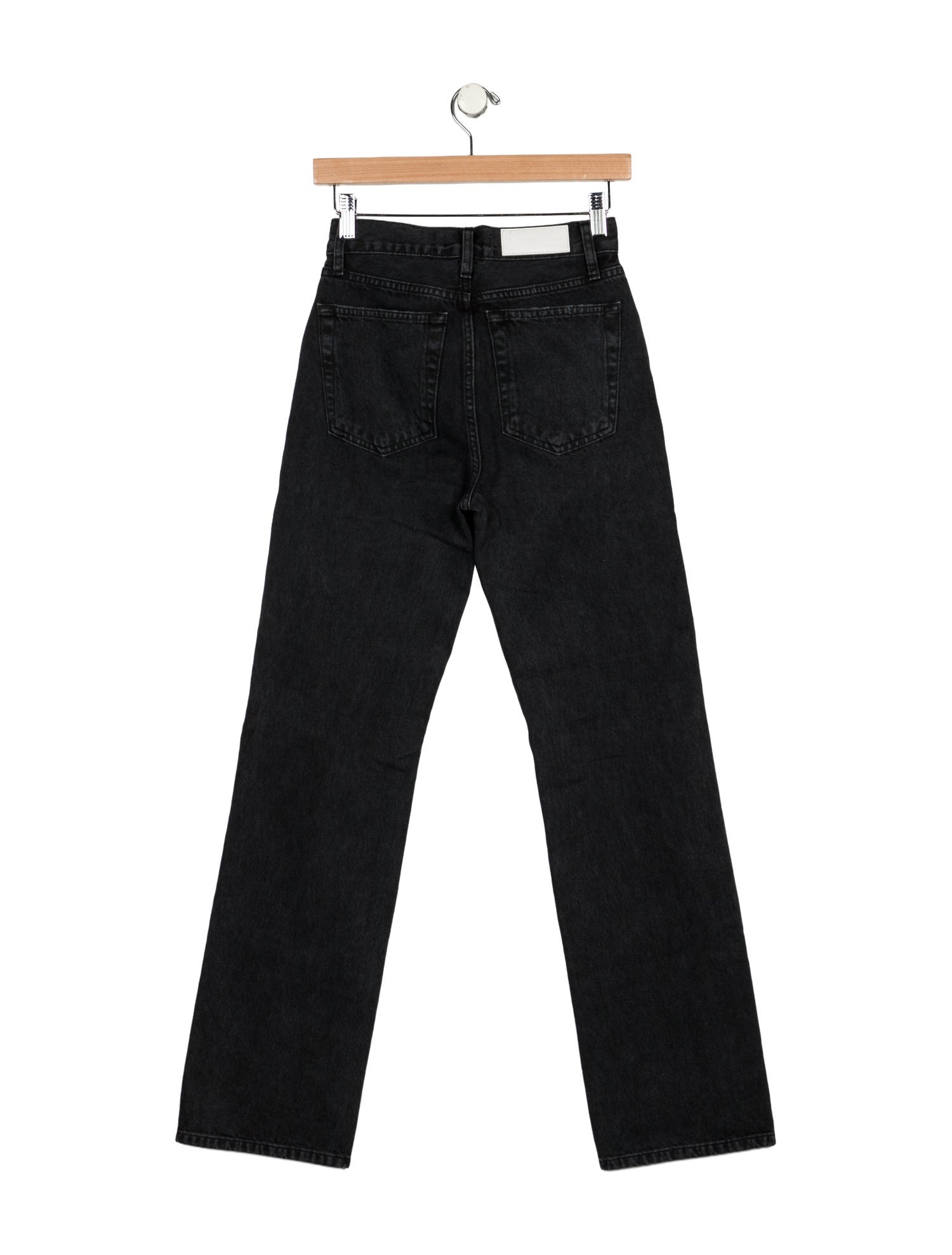 RE/DONE High-Rise Straight Leg Jeans
