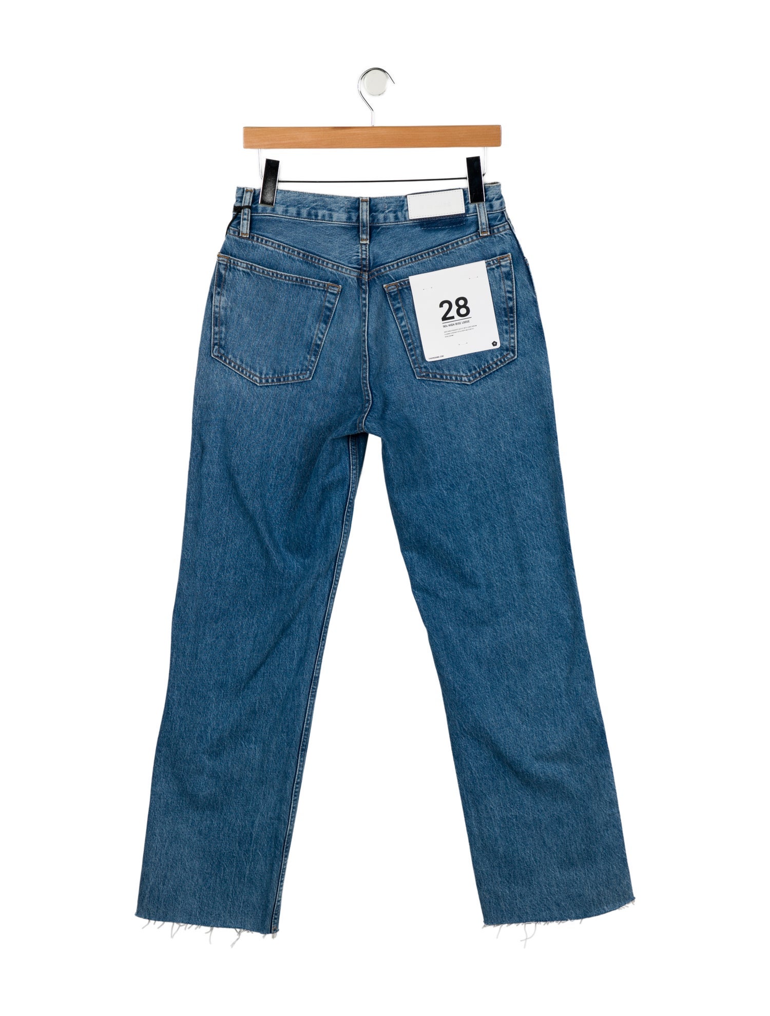 RE/DONE High-Rise Wide Leg Jeans w/ Tags