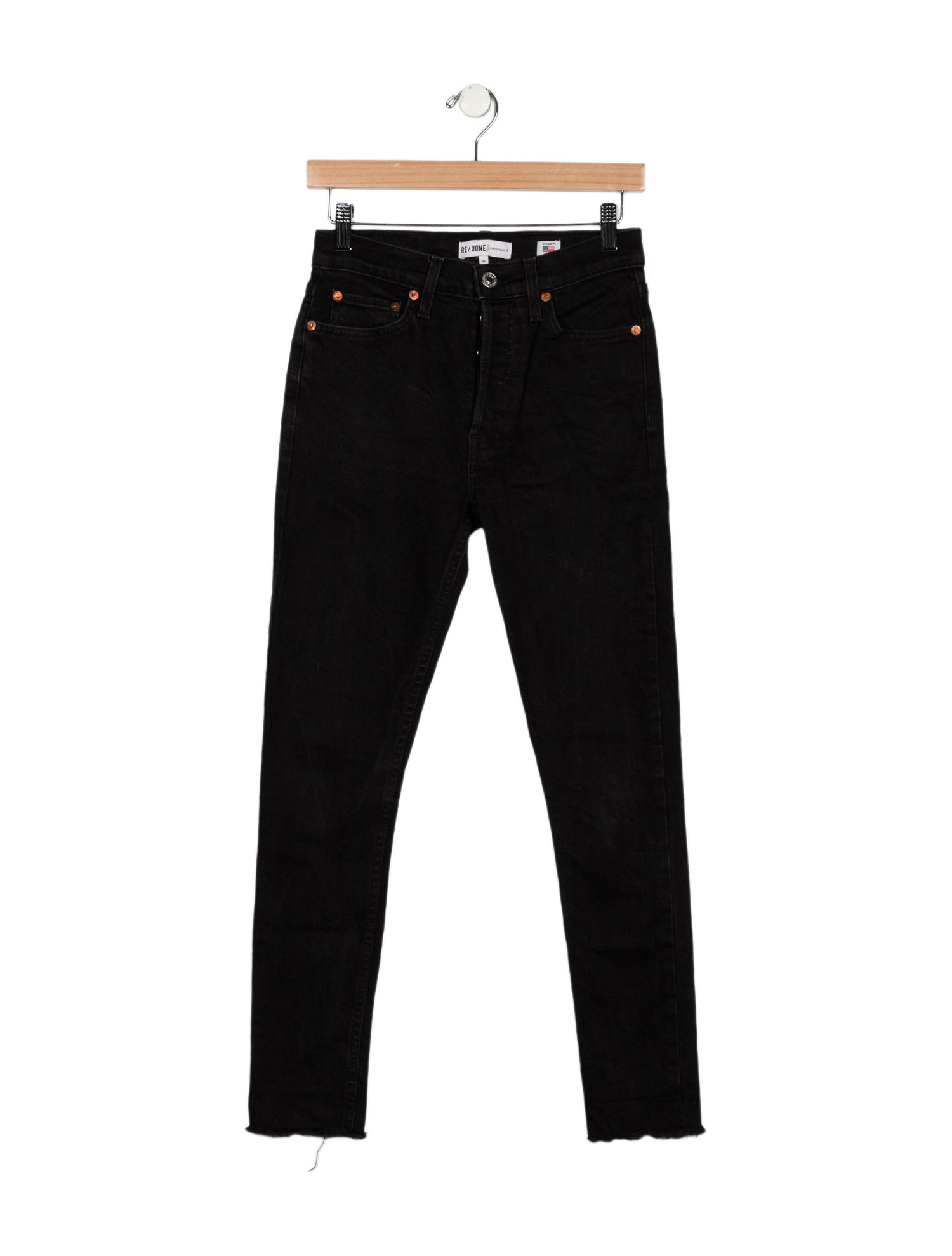 RE/DONE Mid-Rise Skinny Leg Jeans
