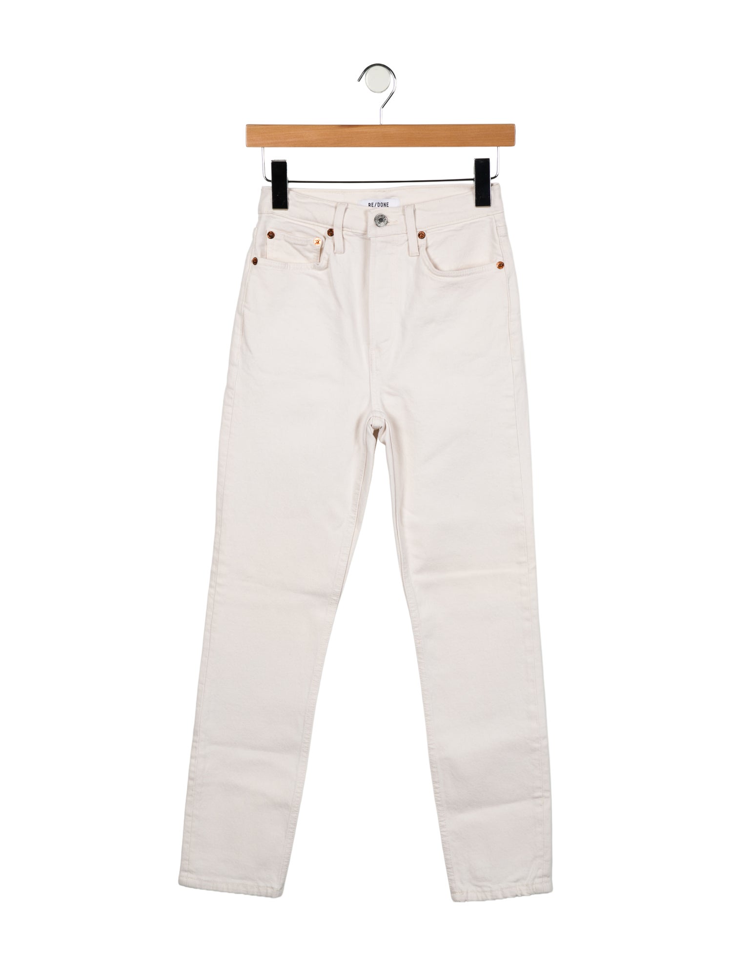 RE/DONE Mid-Rise Straight Leg Jeans