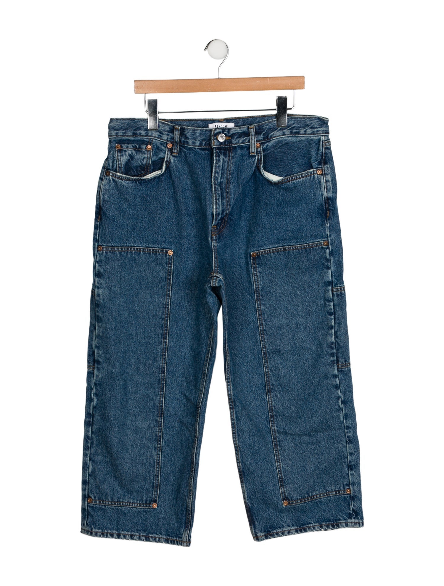 RE/DONE High-Rise Wide Leg Jeans