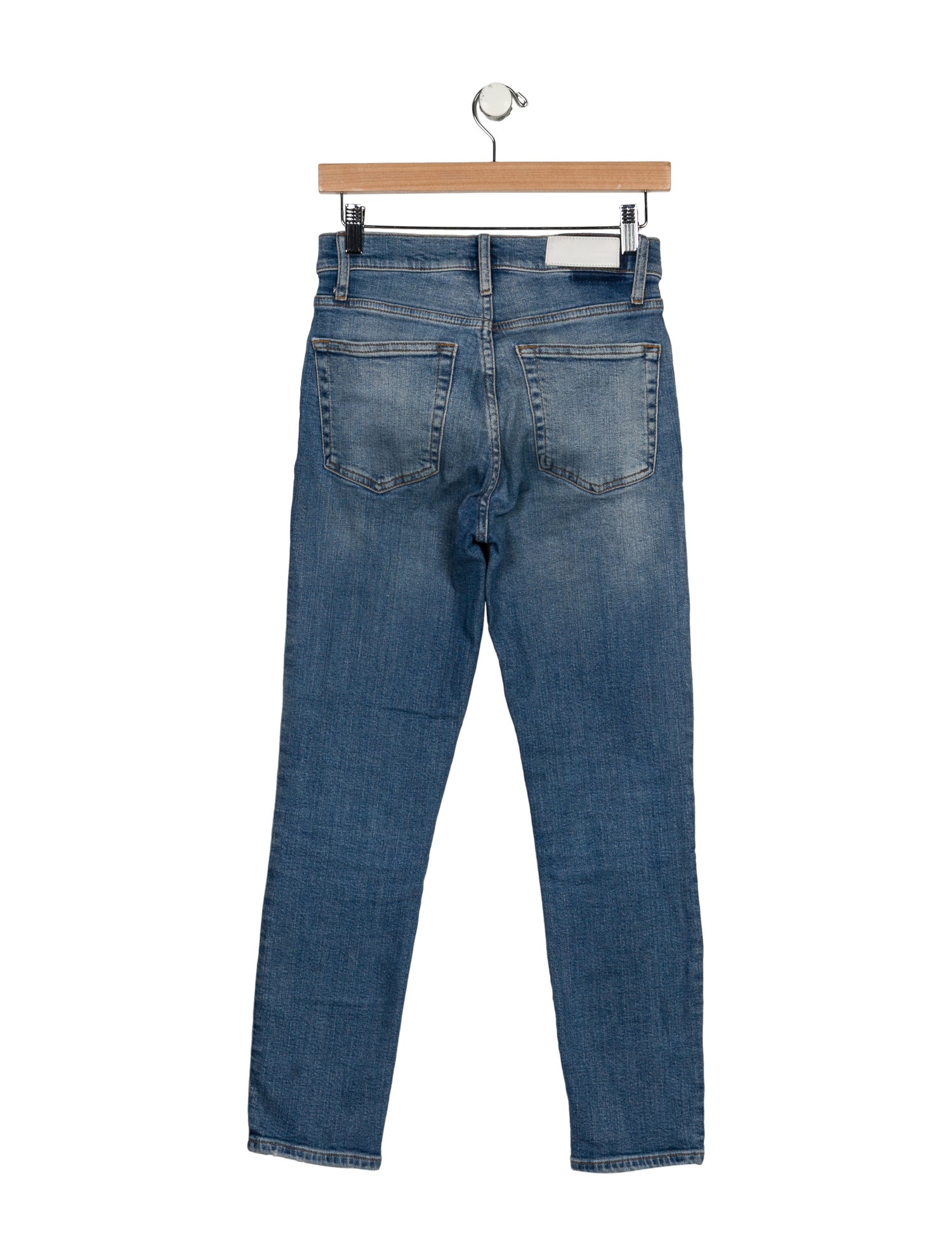 RE/DONE High-Rise Skinny Leg Jeans