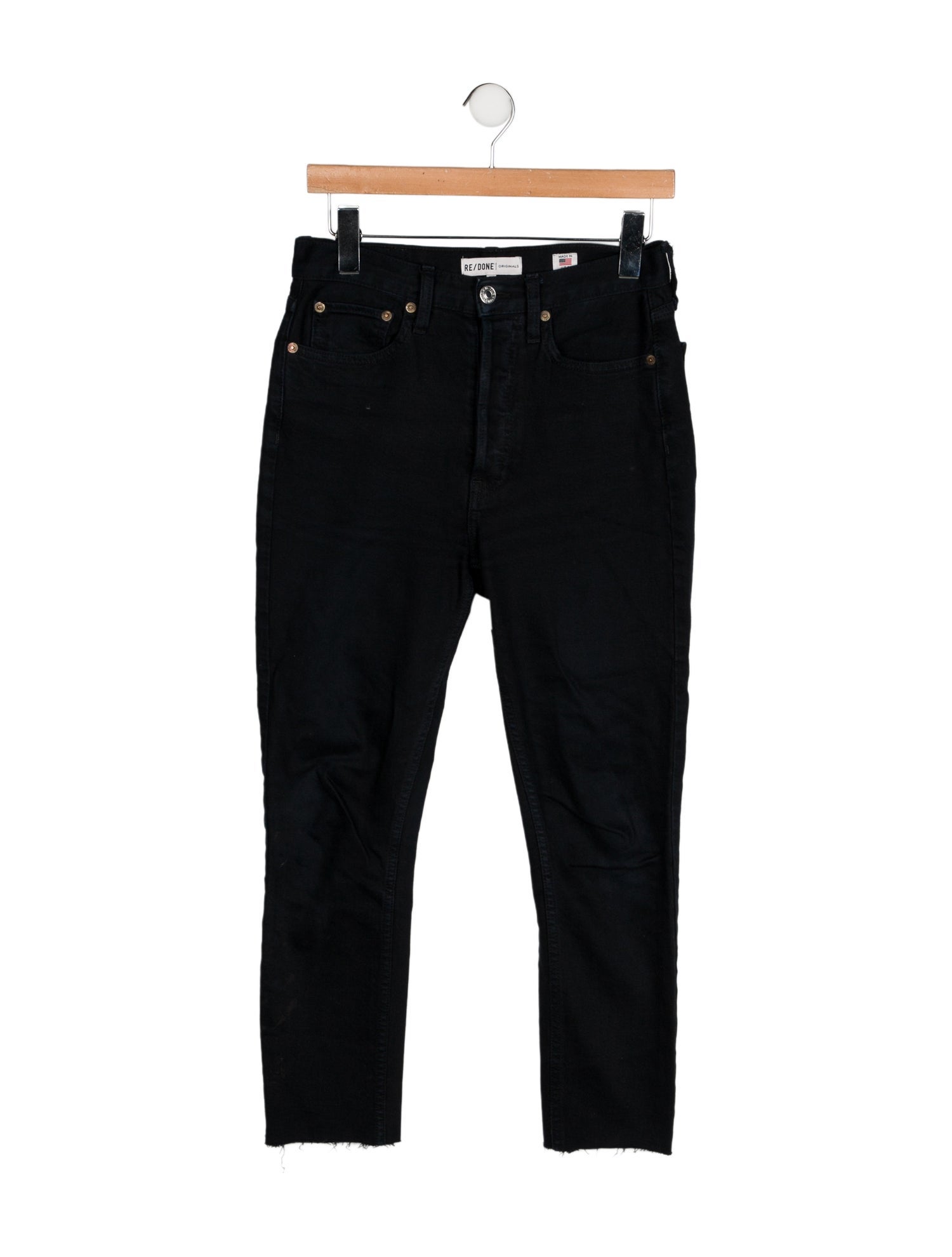 RE/DONE High-Rise Skinny Leg Jeans