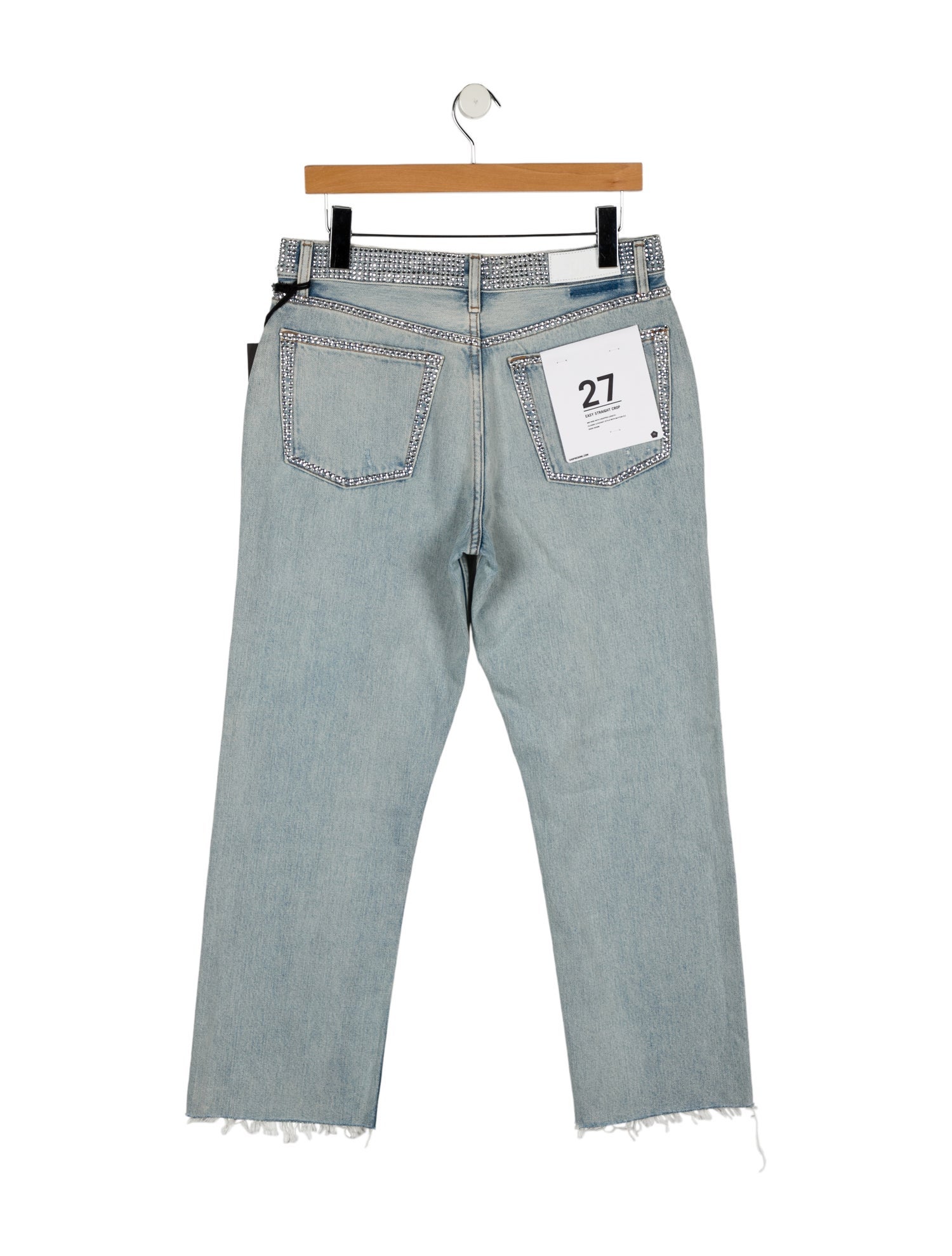 RE/DONE Mid-Rise Straight Leg Jeans