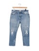 RE/DONE Mid-Rise Straight Leg Jeans