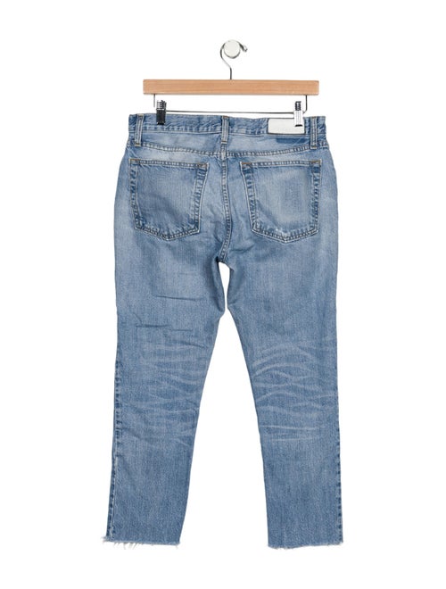 RE/DONE Mid-Rise Straight Leg Jeans