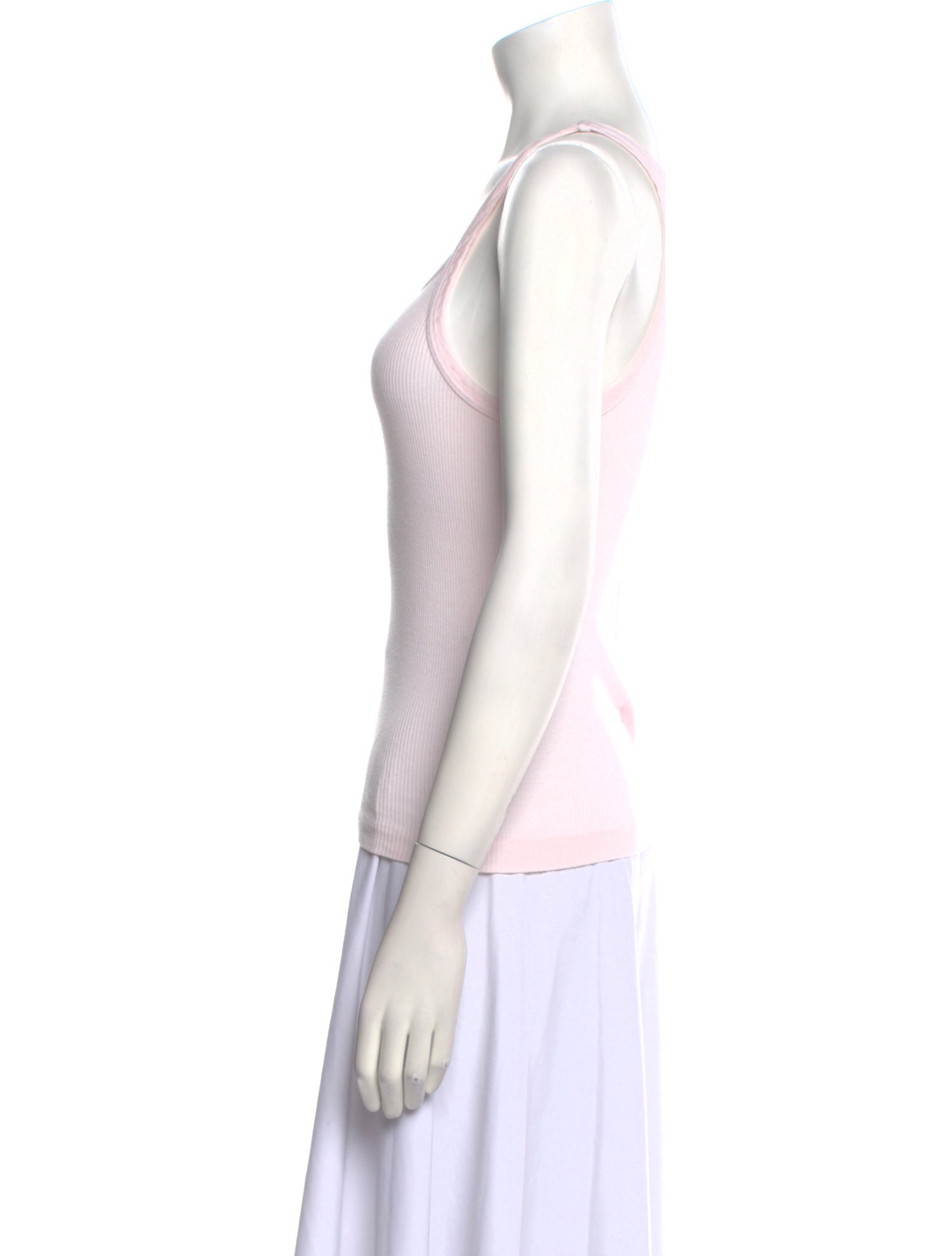 RE/DONE Scoop Neck Sleeveless Top