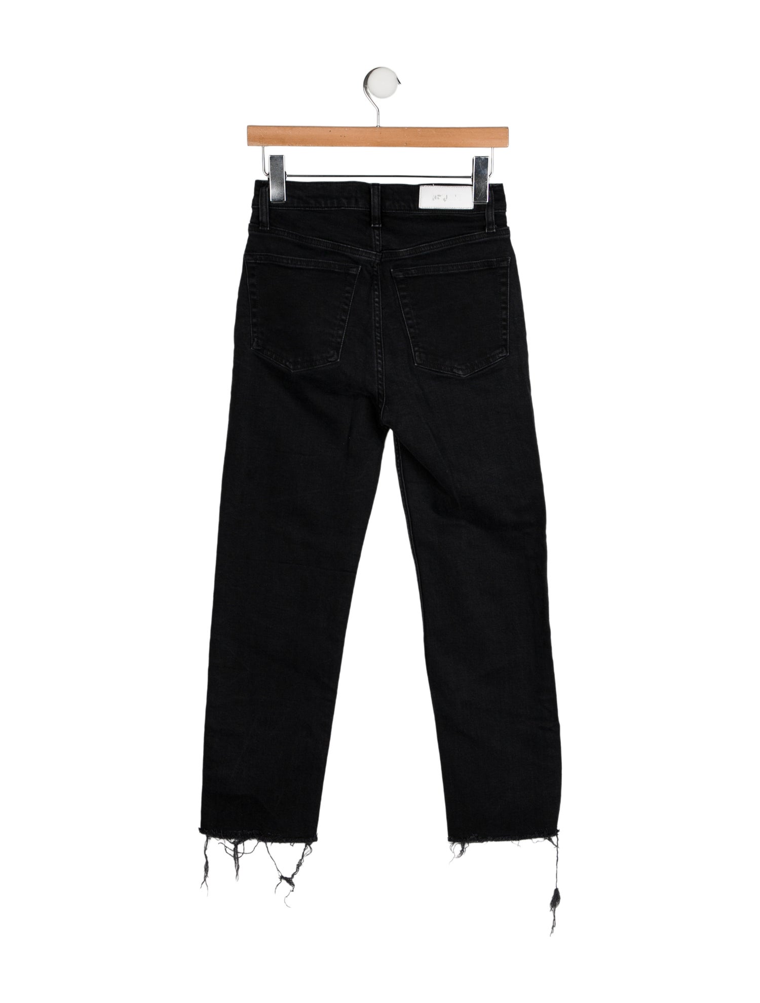RE/DONE High-Rise Straight Leg Jeans