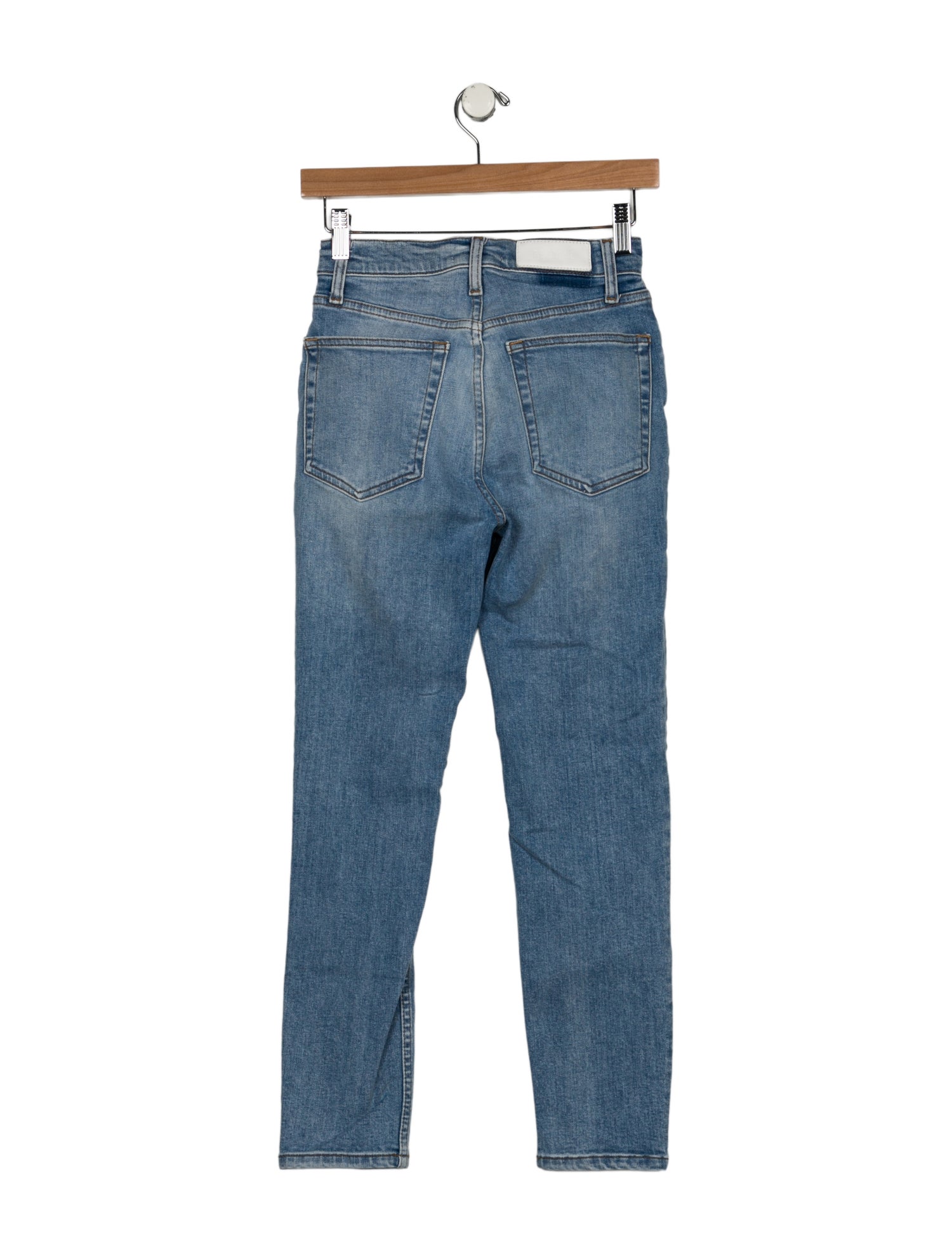 RE/DONE Mid-Rise Skinny Leg Jeans