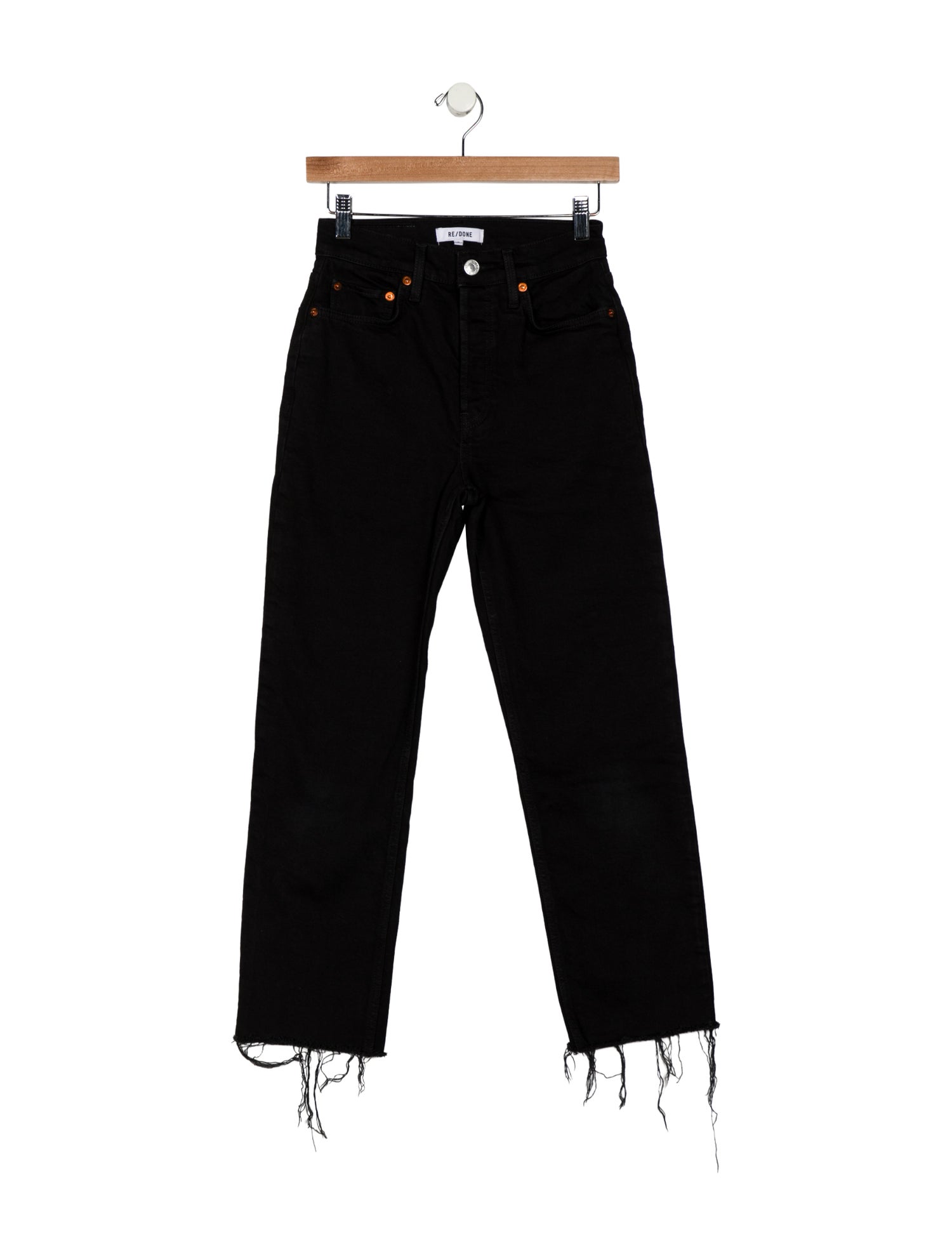 RE/DONE Mid-Rise Straight Leg Jeans