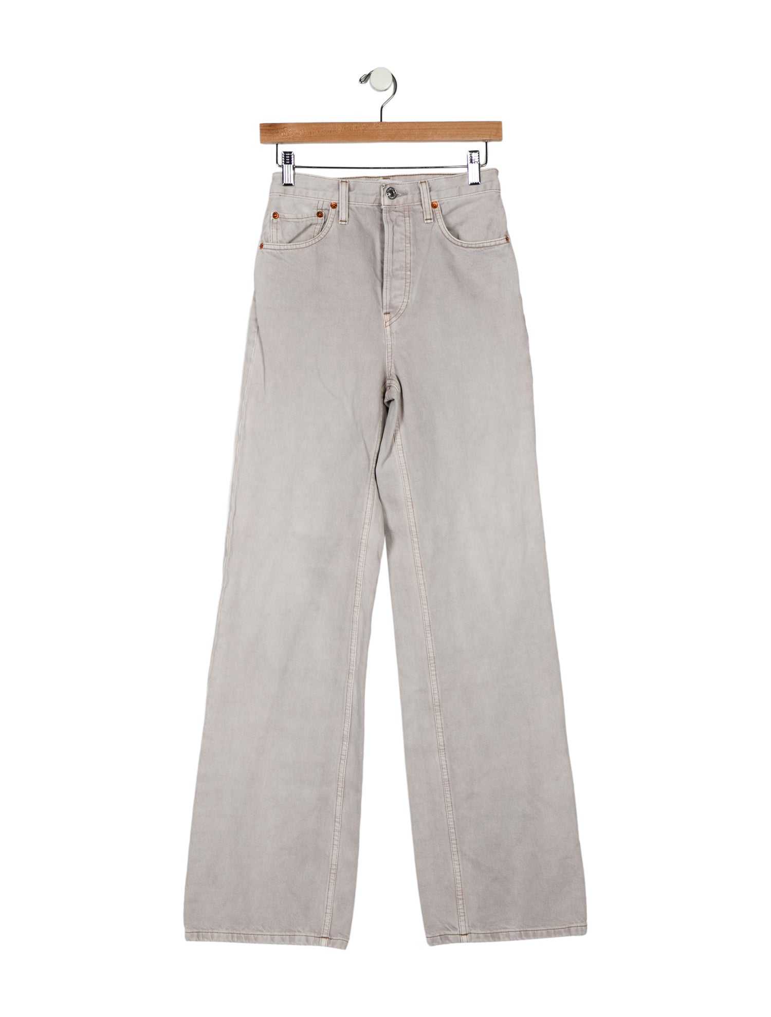 RE/DONE High-Rise Wide Leg Jeans