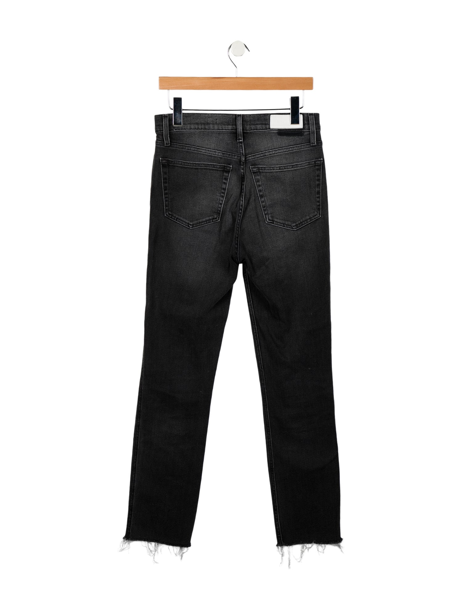 RE/DONE High-Rise Straight Leg Jeans