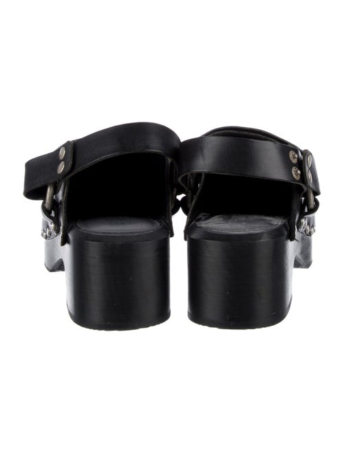 RE/DONE Leather Slingback Flats