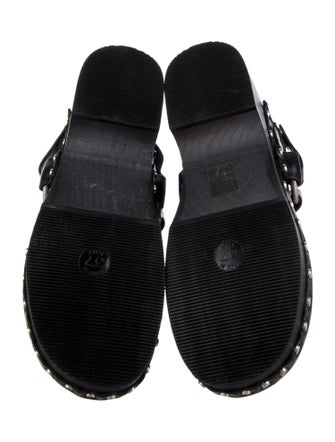 RE/DONE Leather Slingback Flats