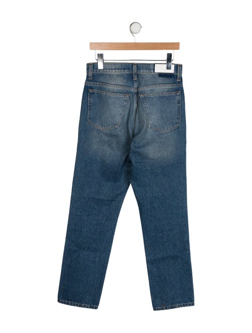 RE/DONE High-Rise Straight Leg Jeans