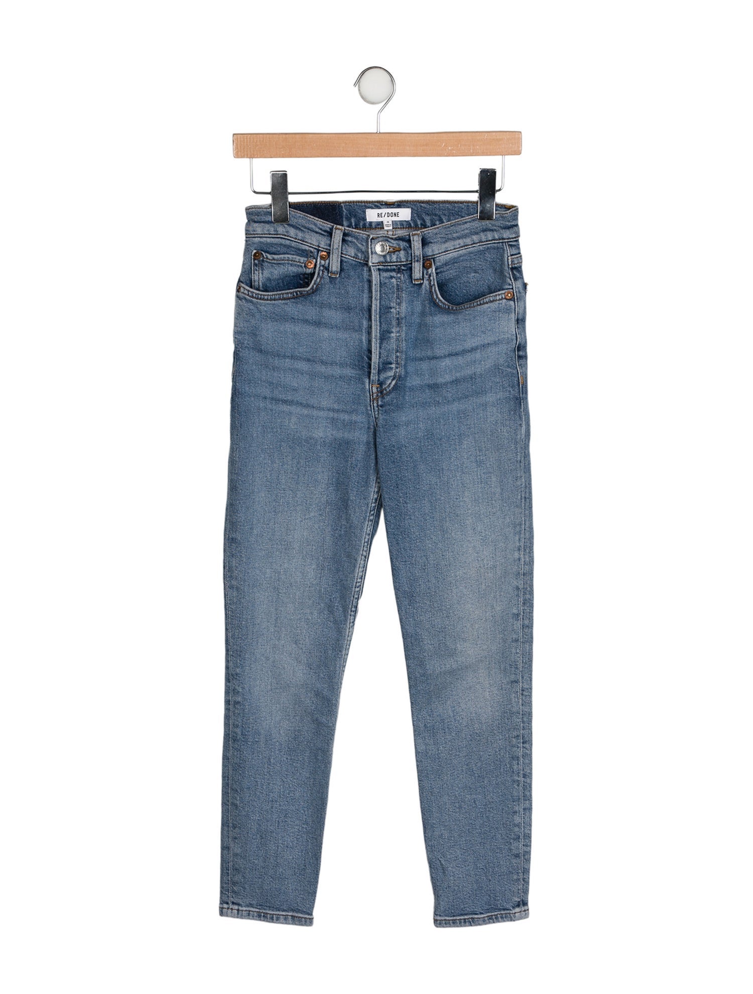 RE/DONE High-Rise Skinny Leg Jeans