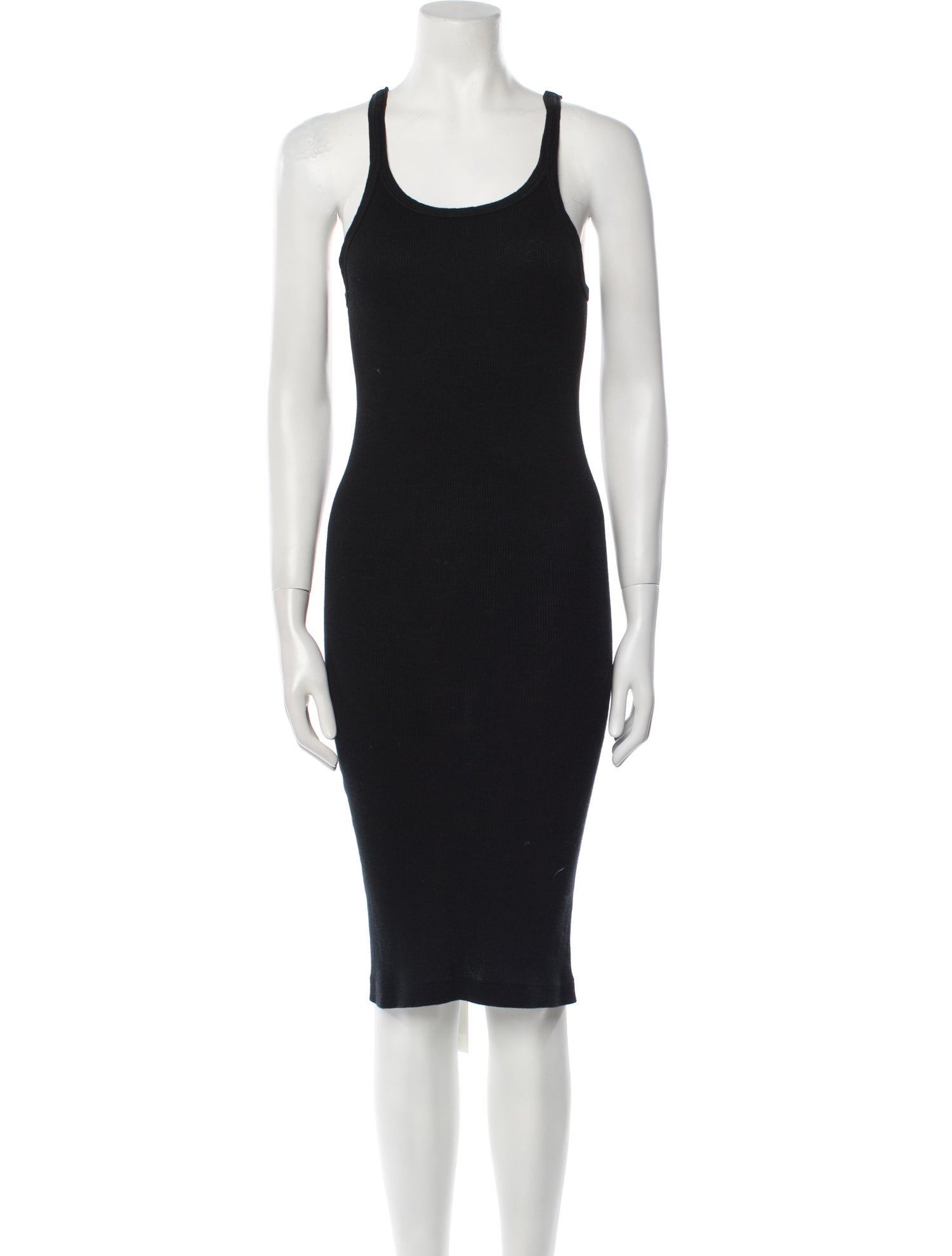 RE/DONE Scoop Neck Knee-Length Dress