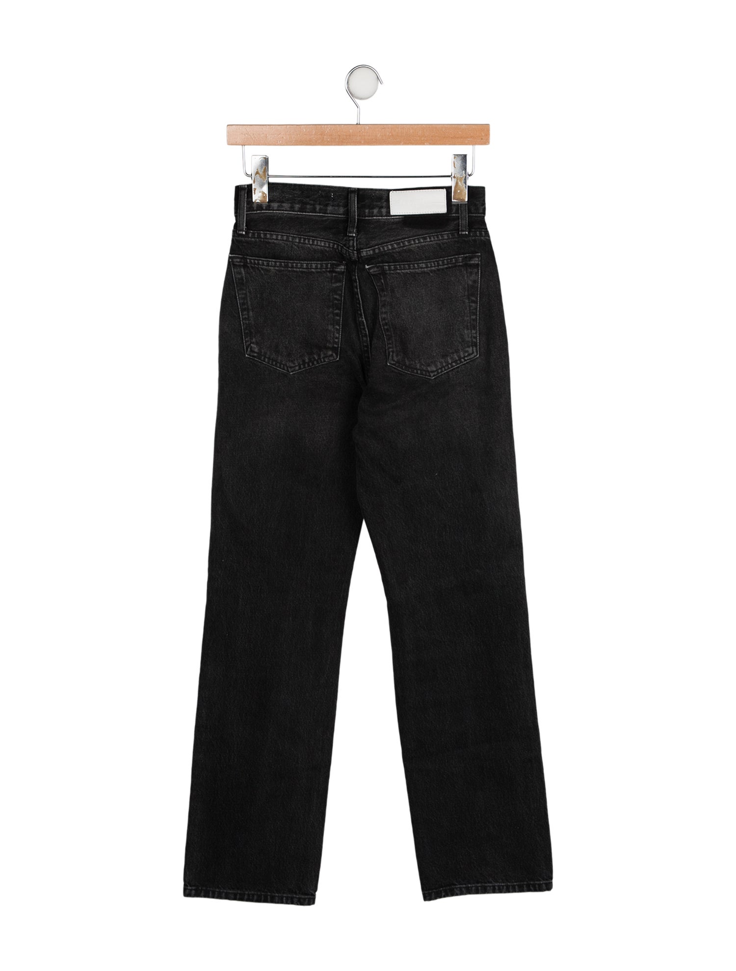 RE/DONE Mid-Rise Straight Leg Jeans