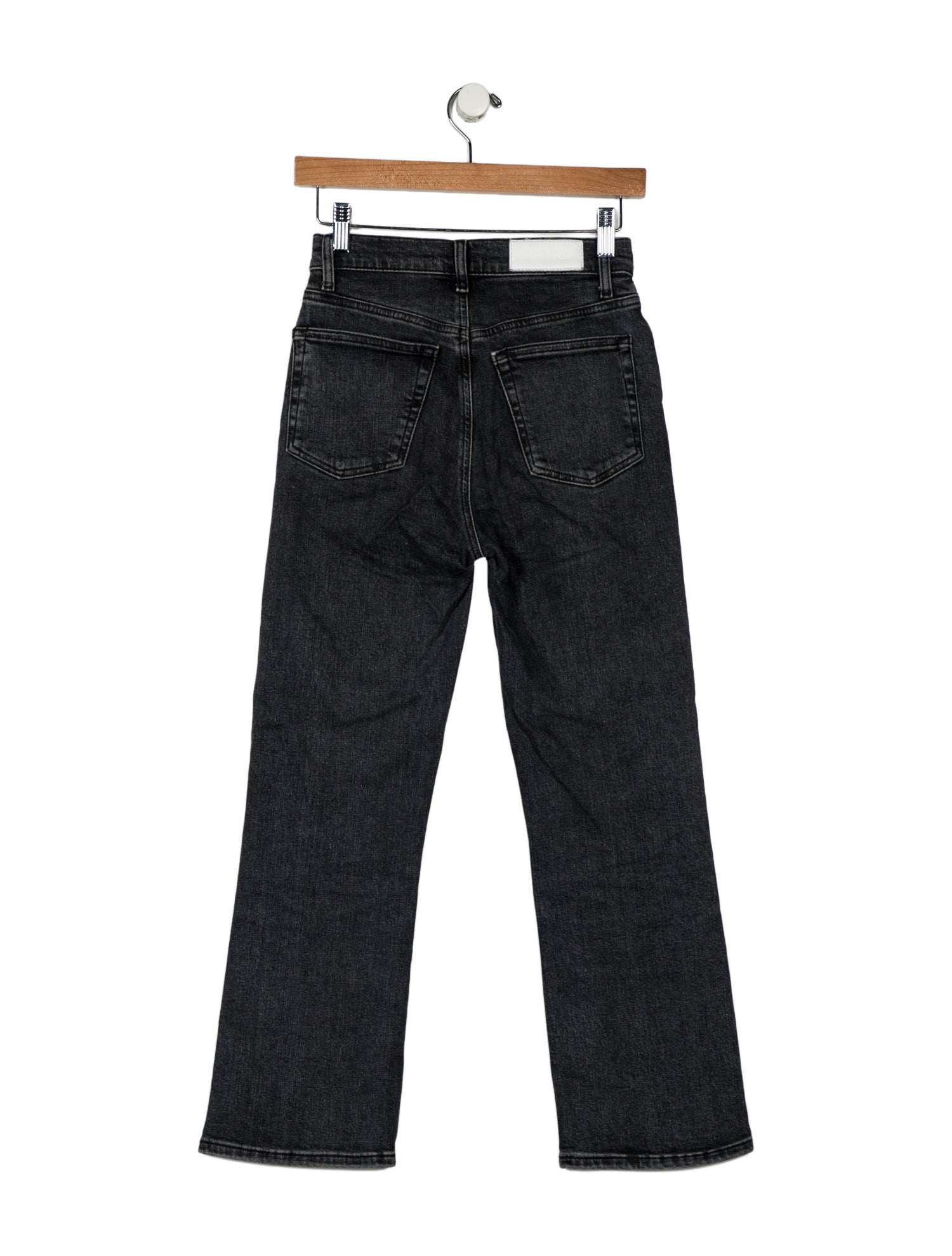 RE/DONE High-Rise Straight Leg Jeans