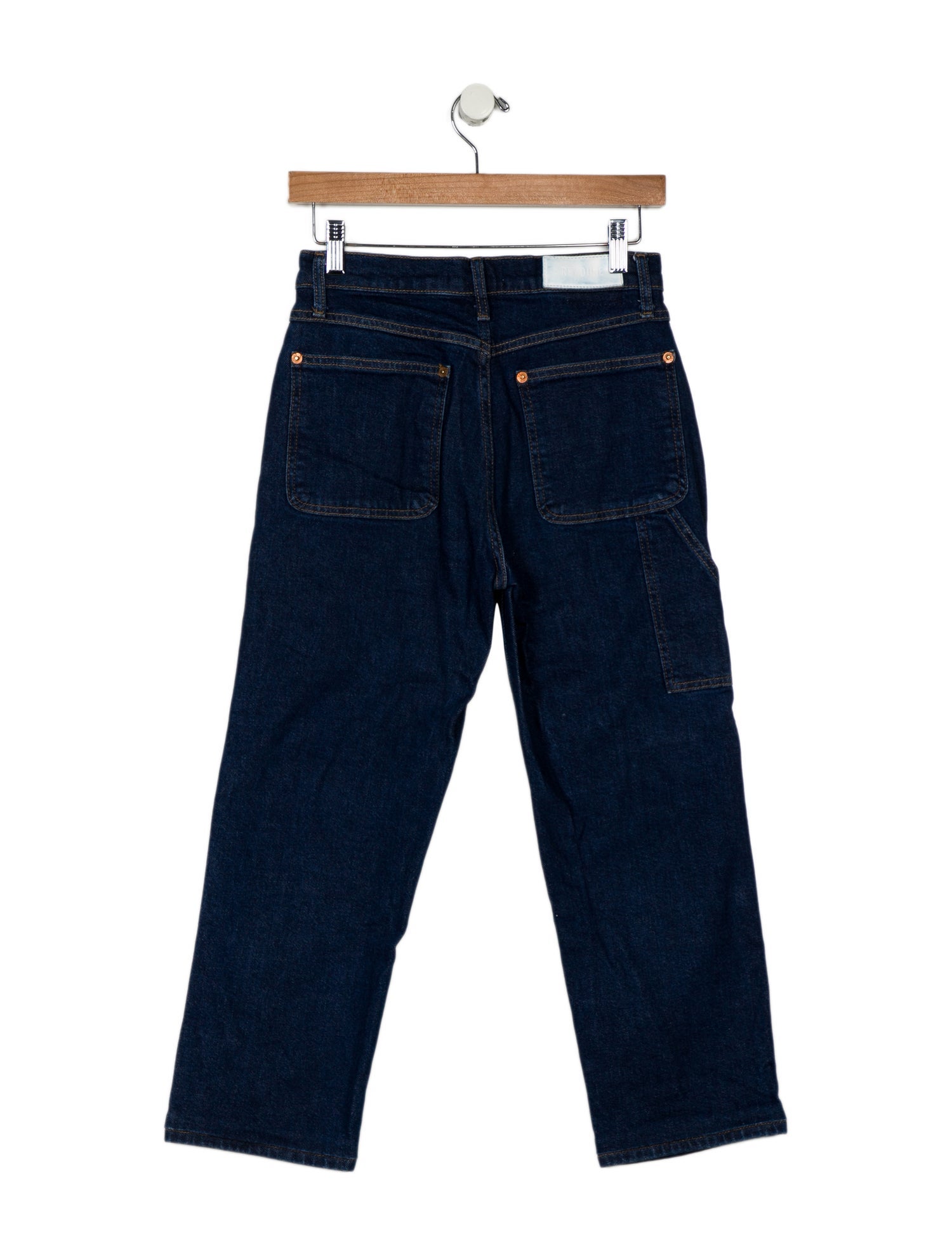RE/DONE Mid-Rise Straight Leg Jeans