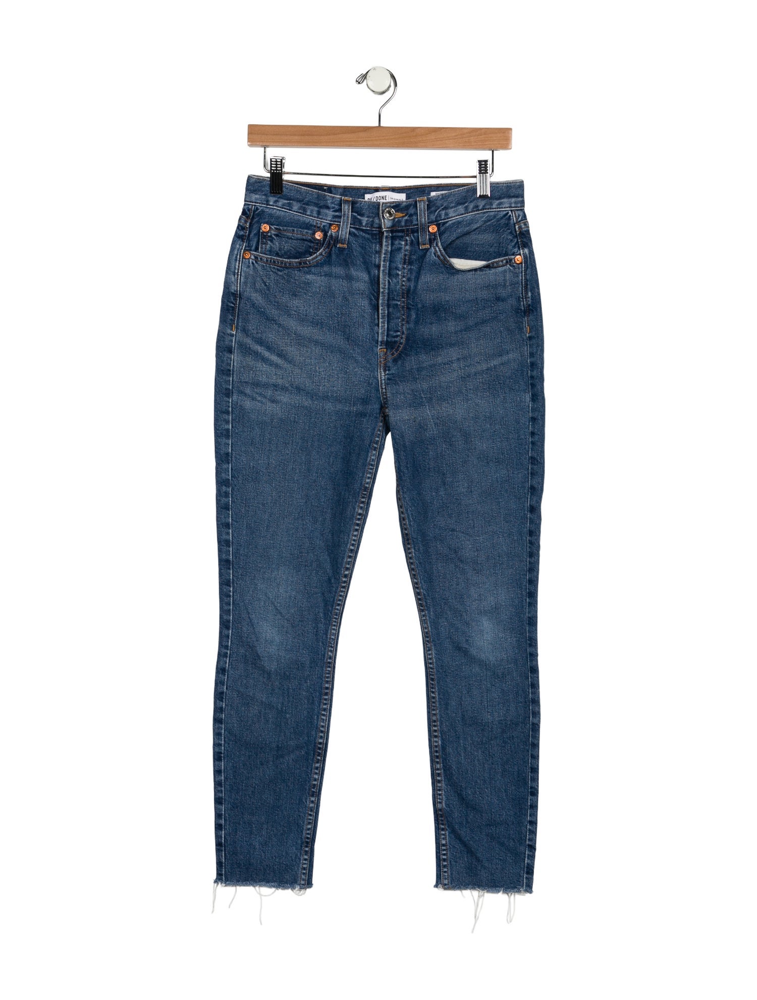 RE/DONE High-Rise Skinny Leg Jeans