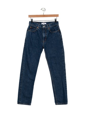 RE/DONE Mid-Rise Straight Leg Jeans