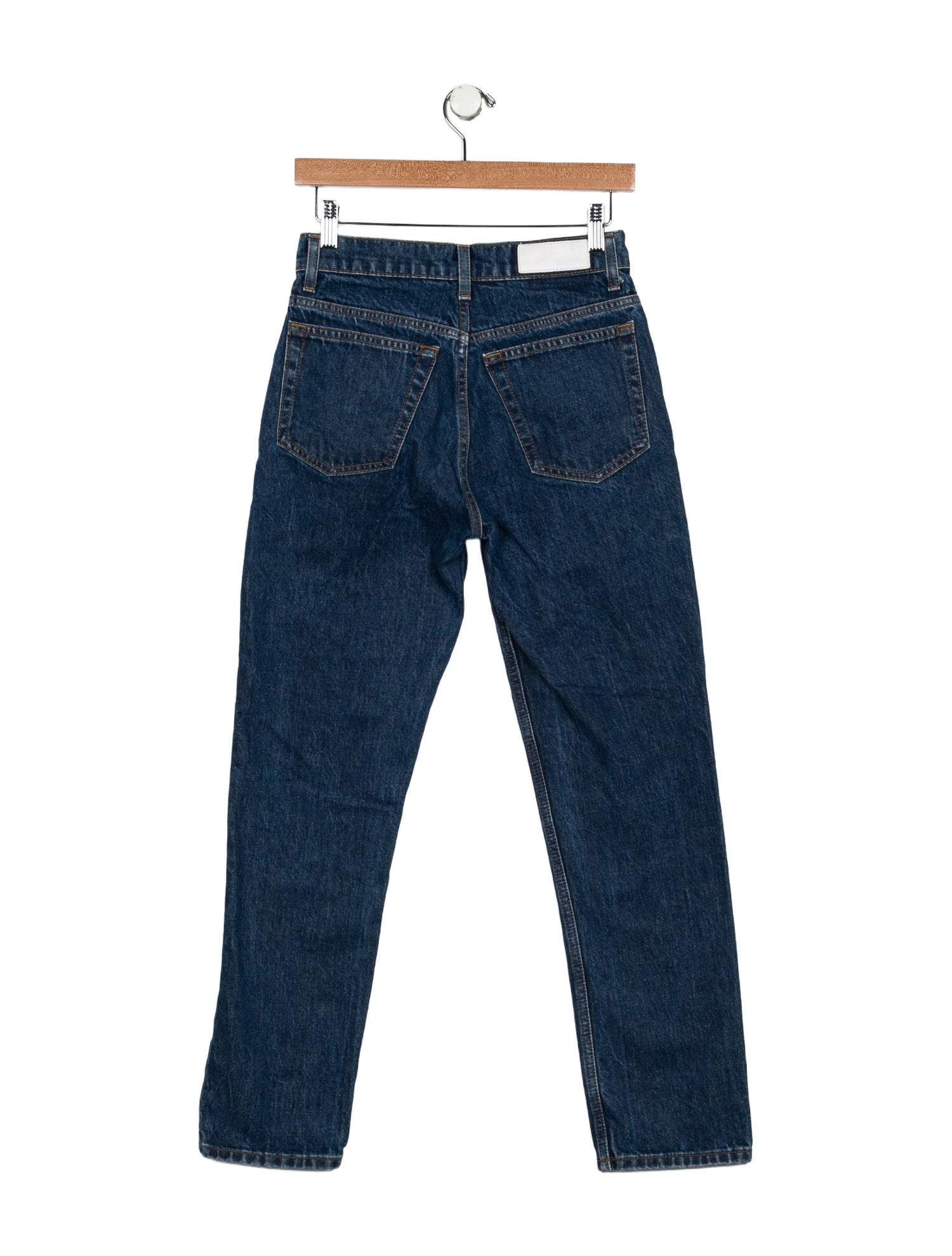 RE/DONE Mid-Rise Straight Leg Jeans
