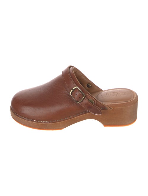 RE/DONE Leather Mules