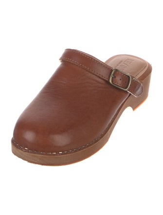 RE/DONE Leather Mules