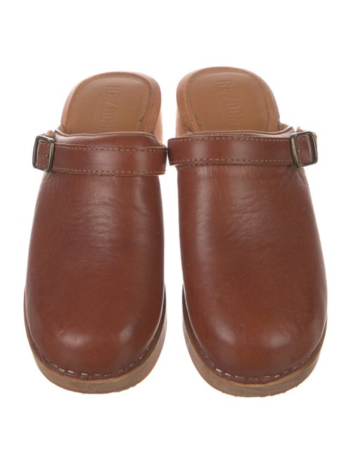 RE/DONE Leather Mules