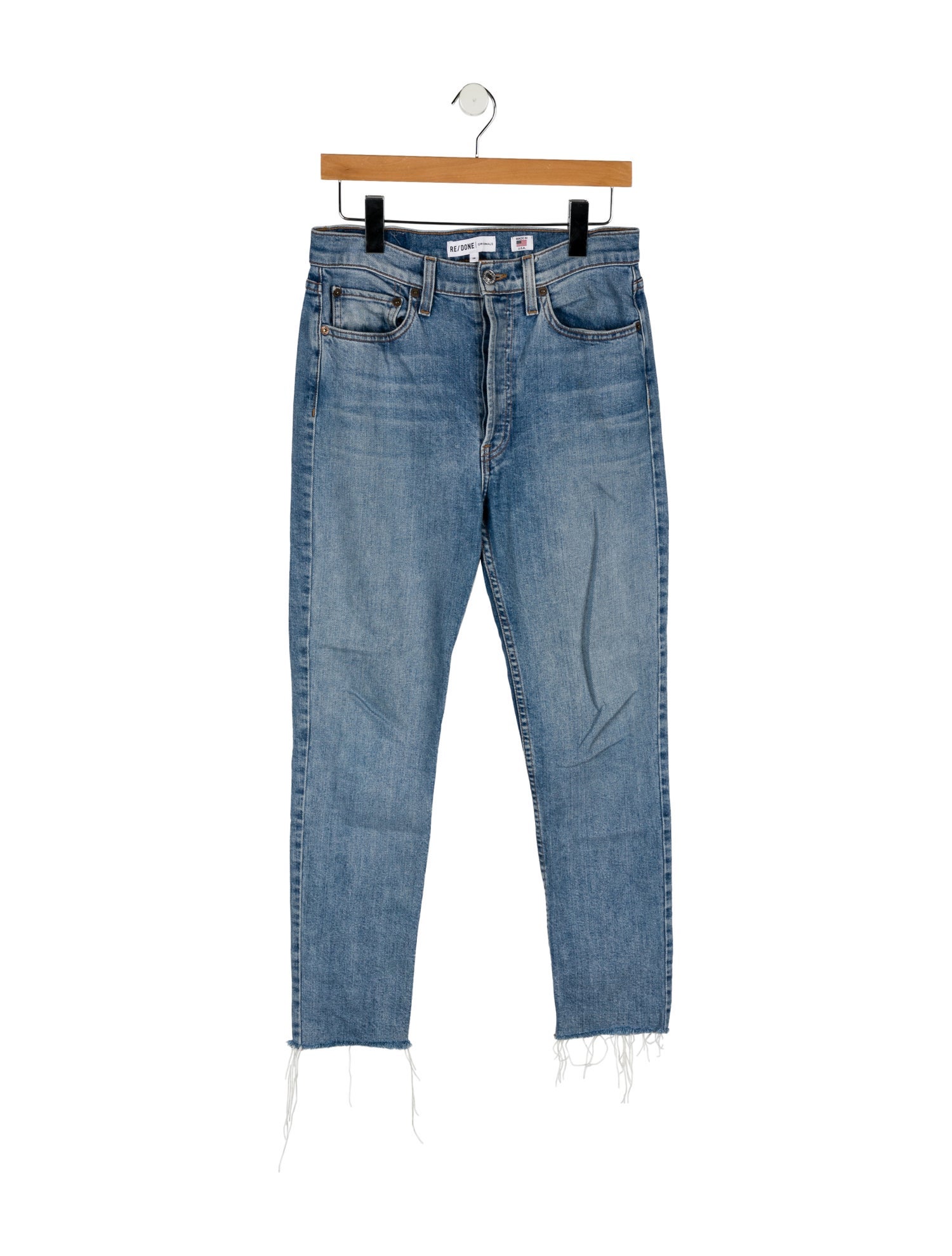 RE/DONE High-Rise Skinny Leg Jeans