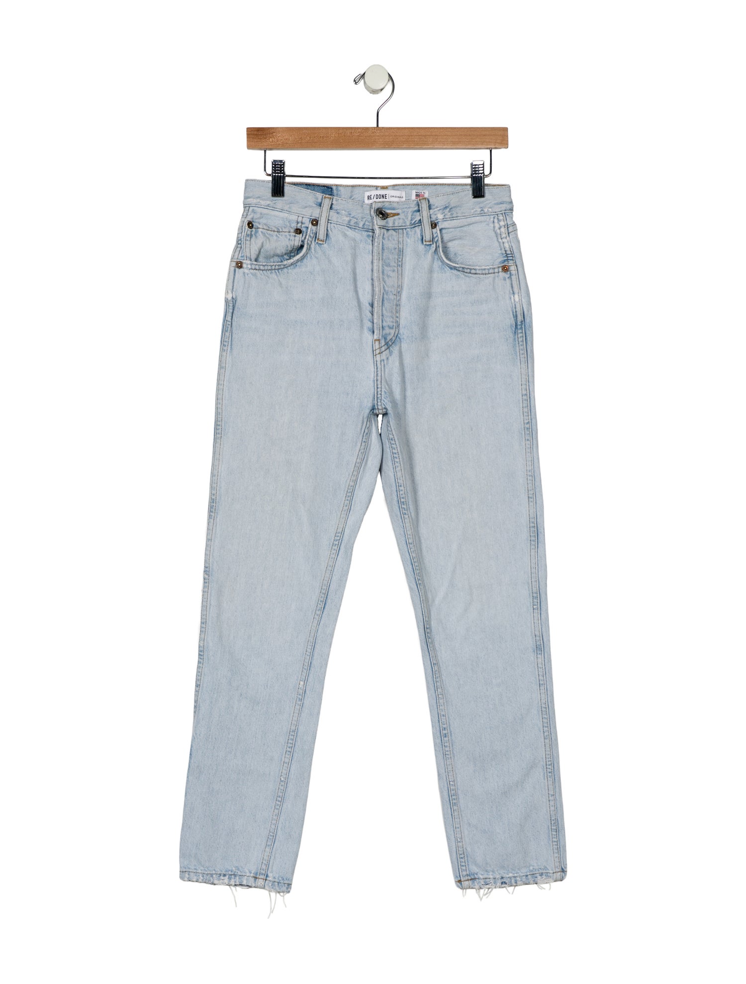 RE/DONE High-Rise Skinny Leg Jeans