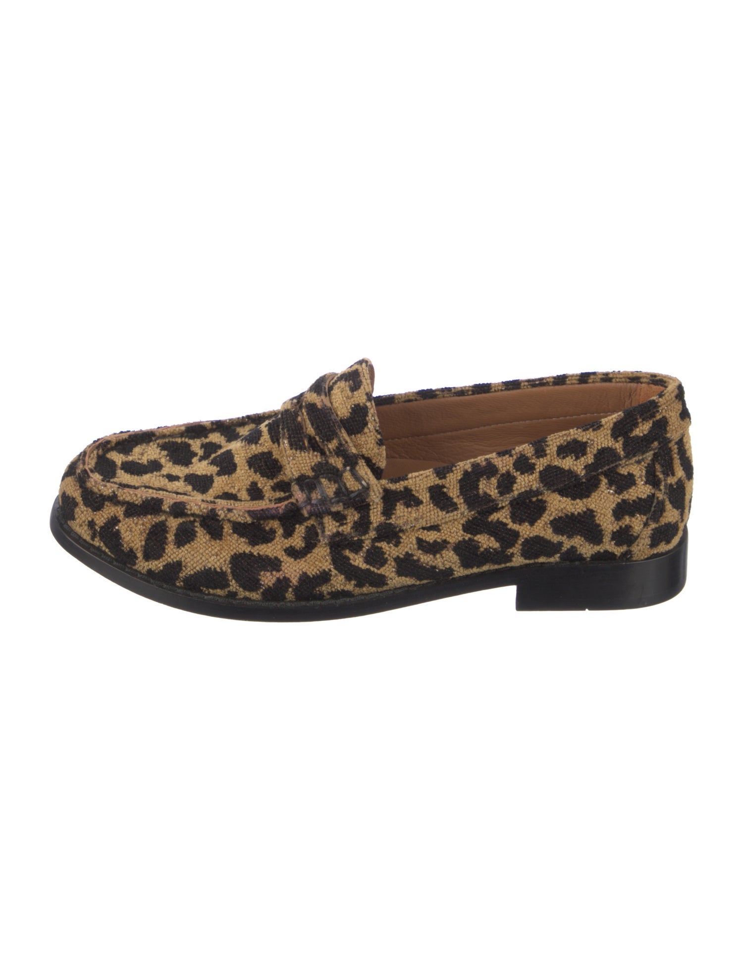 RE/DONE Animal Print Loafers