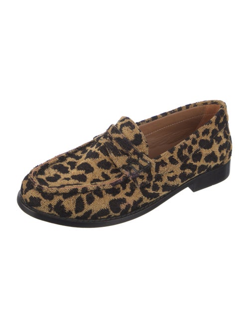 RE/DONE Animal Print Loafers