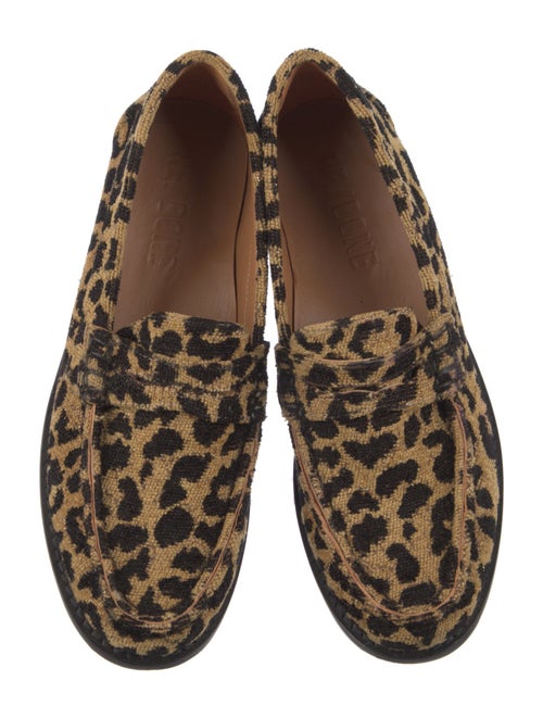 RE/DONE Animal Print Loafers