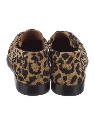 RE/DONE Animal Print Loafers