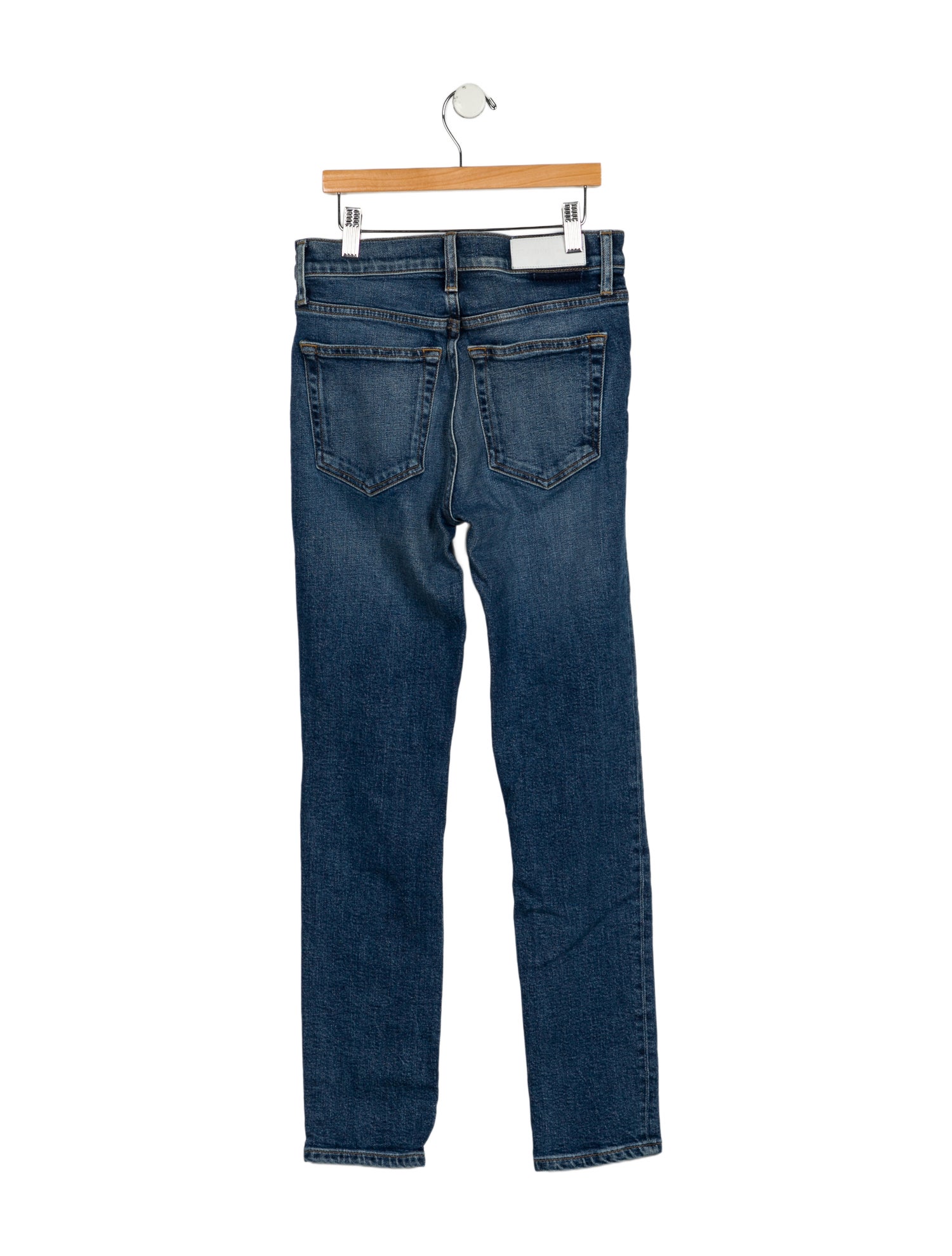 RE/DONE Mid-Rise Skinny Leg Jeans