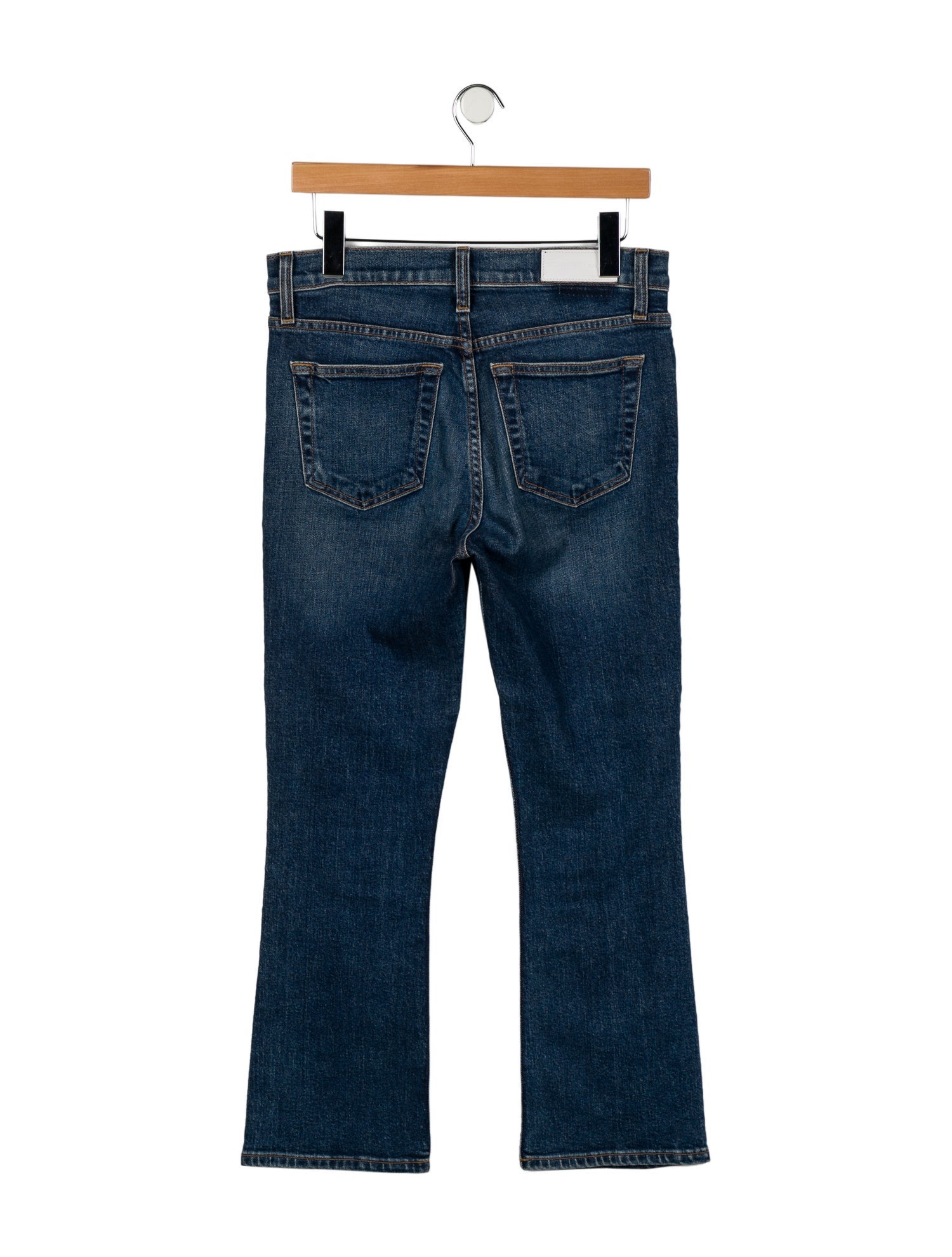 RE/DONE Mid-Rise Straight Leg Jeans