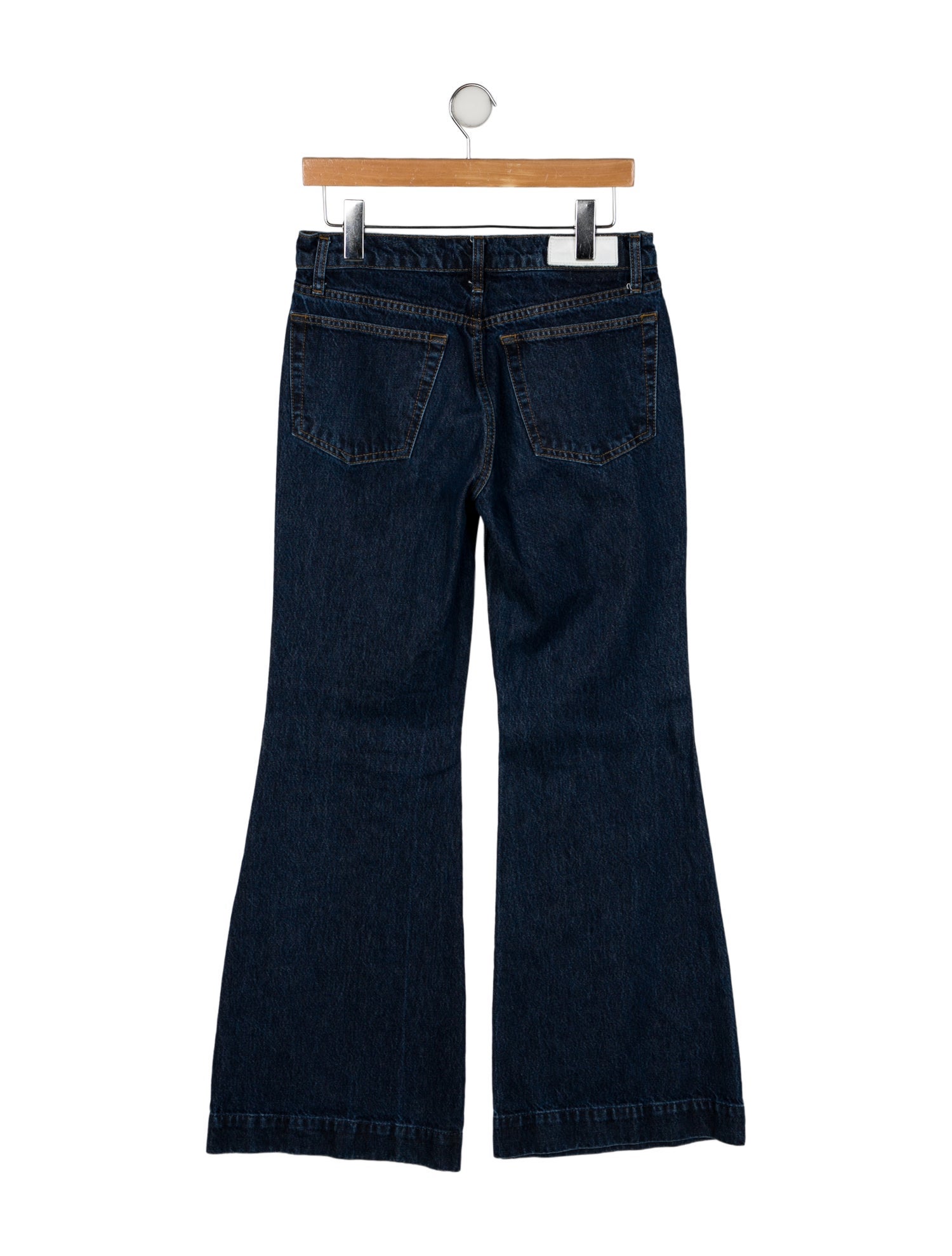 RE/DONE Mid-Rise Wide Leg Jeans