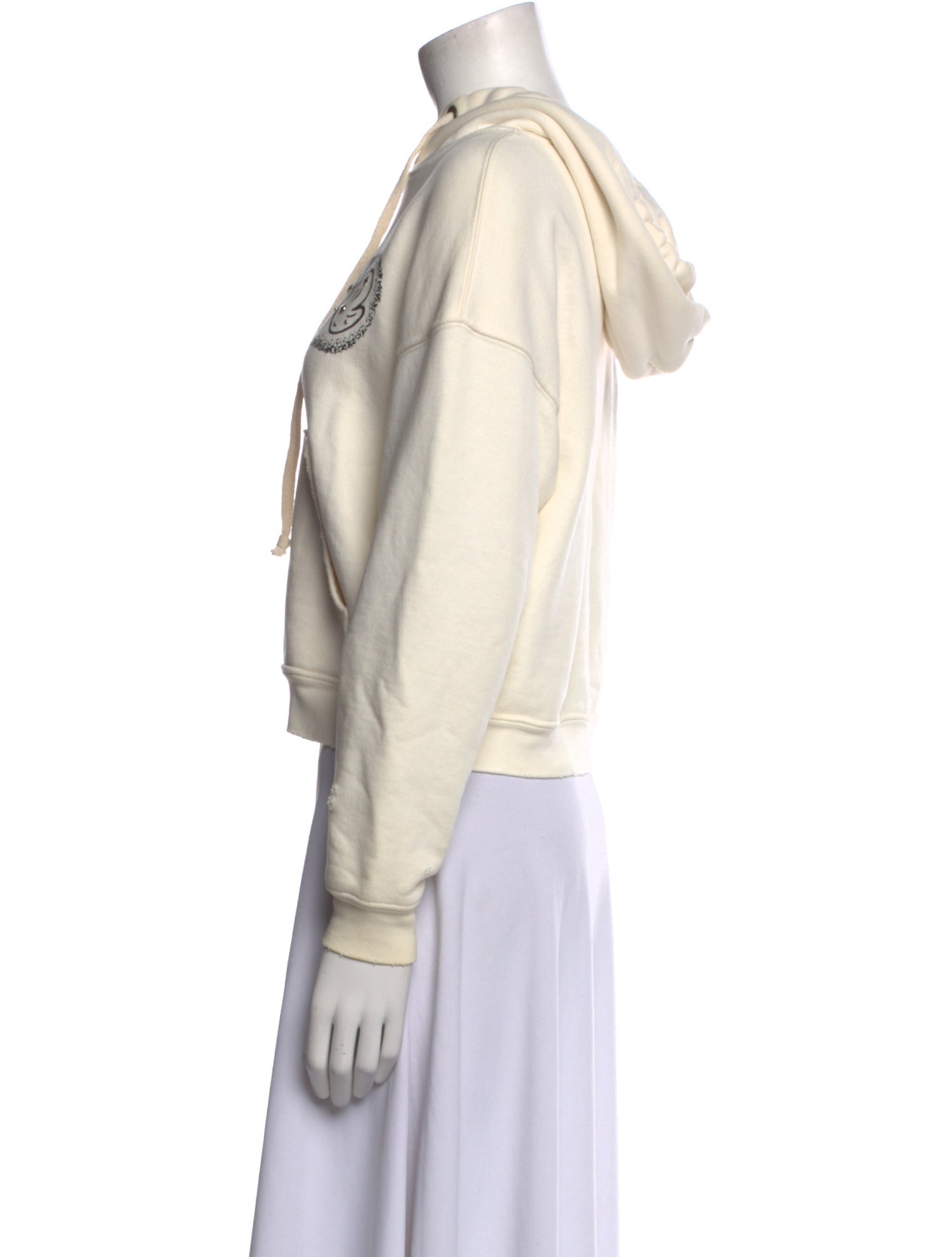 RE/DONE Graphic Print Crew Neck Sweatshirt